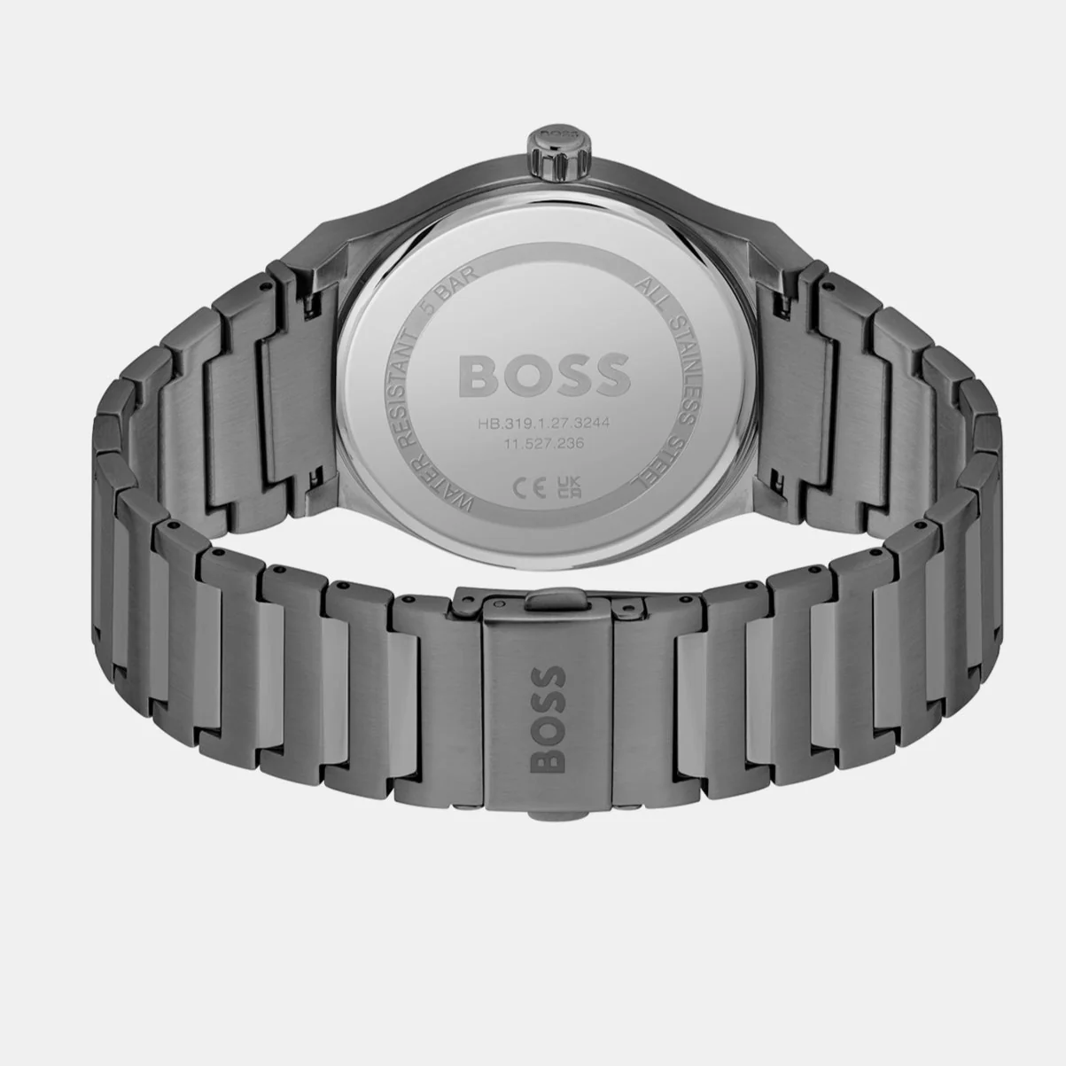 Candor Men Quartz Grey Dial Analog Stainless Steel Watch 1514078 - Image 4