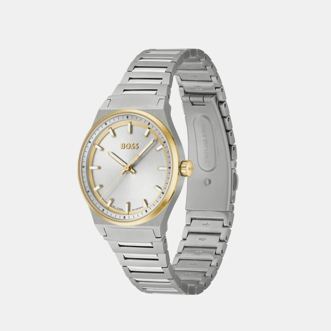 Candor Women Quartz Silver Dial Analog Stainless Steel Watch 1502734 - Image 2