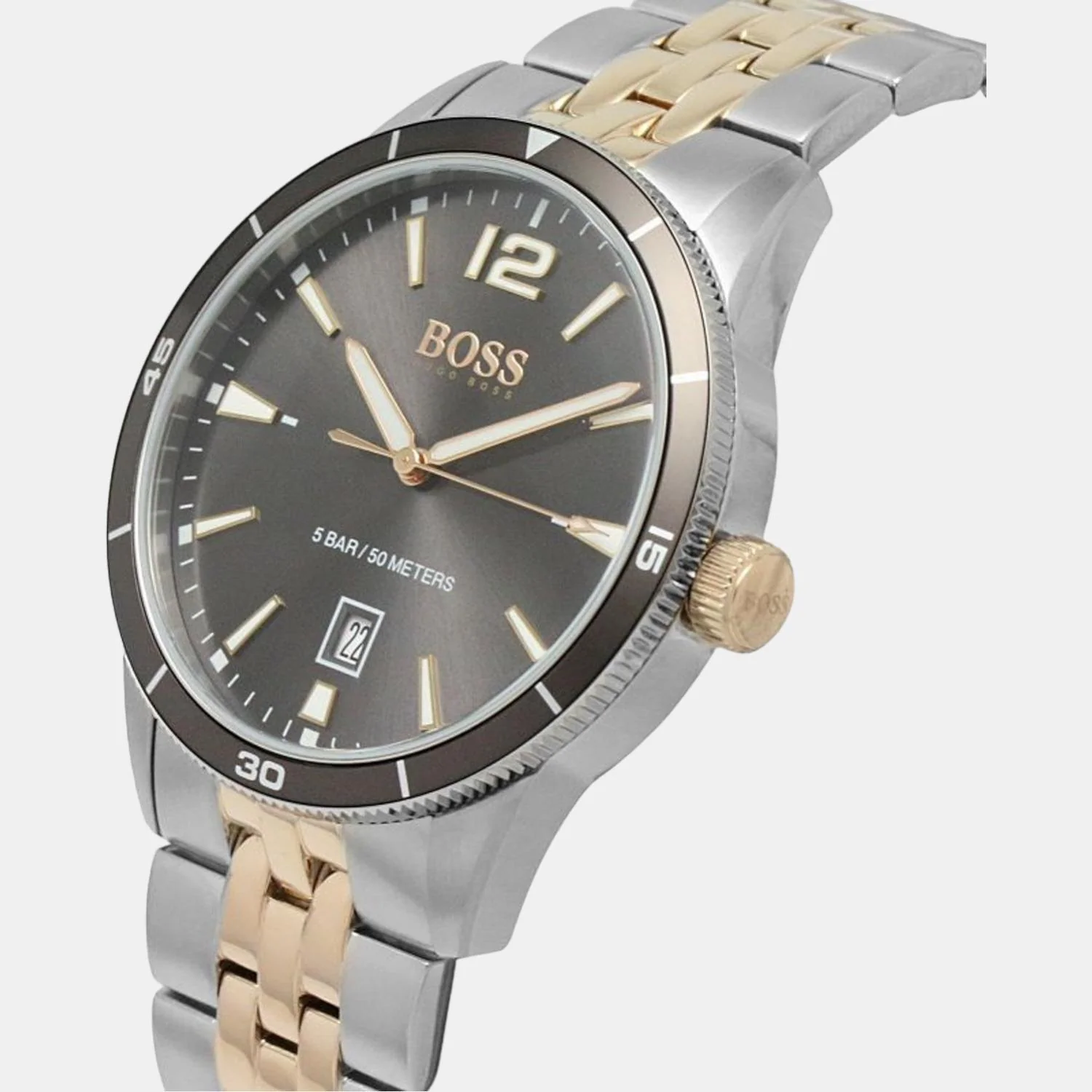 Drifter Men Quartz Grey Dial Analog Stainless Steel Watch 1513903 - Image 4