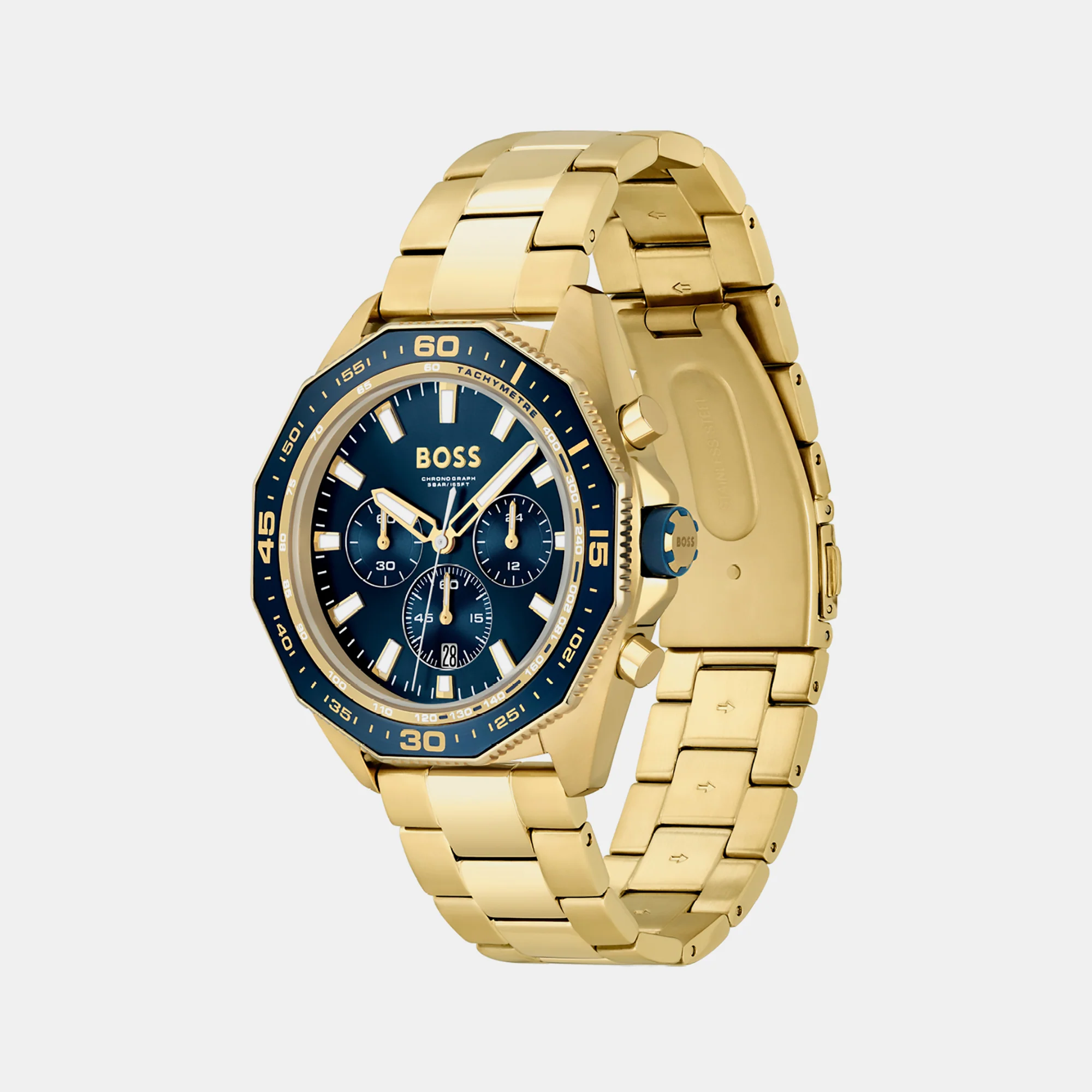 Energy Men Quartz Blue Dial Chronograph Stainless Steel Watch 1513973 - Image 2