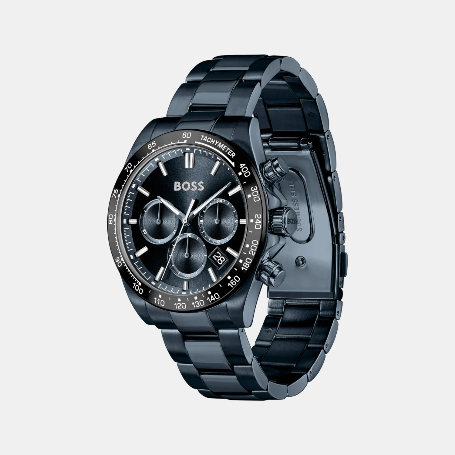 Hero 2.0 Men Quartz Blue Dial Chronograph Stainless Steel Watch 1514270 - Image 3