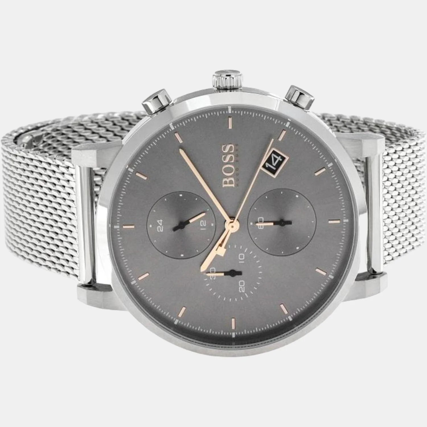 Integrity Men Quartz Grey Dial Analog Stainless Steel Watch 1513807 - Image 5