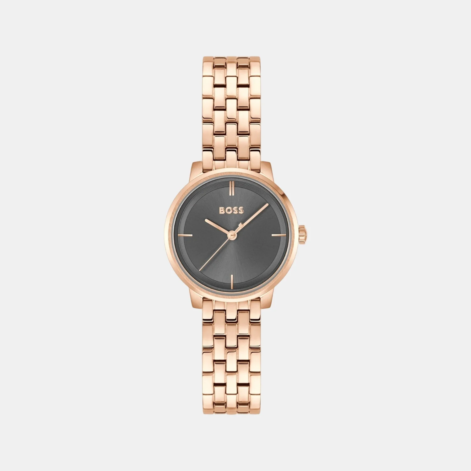 Lucia Women Quartz Grey Dial Analog Stainless Steel Watch 1502820