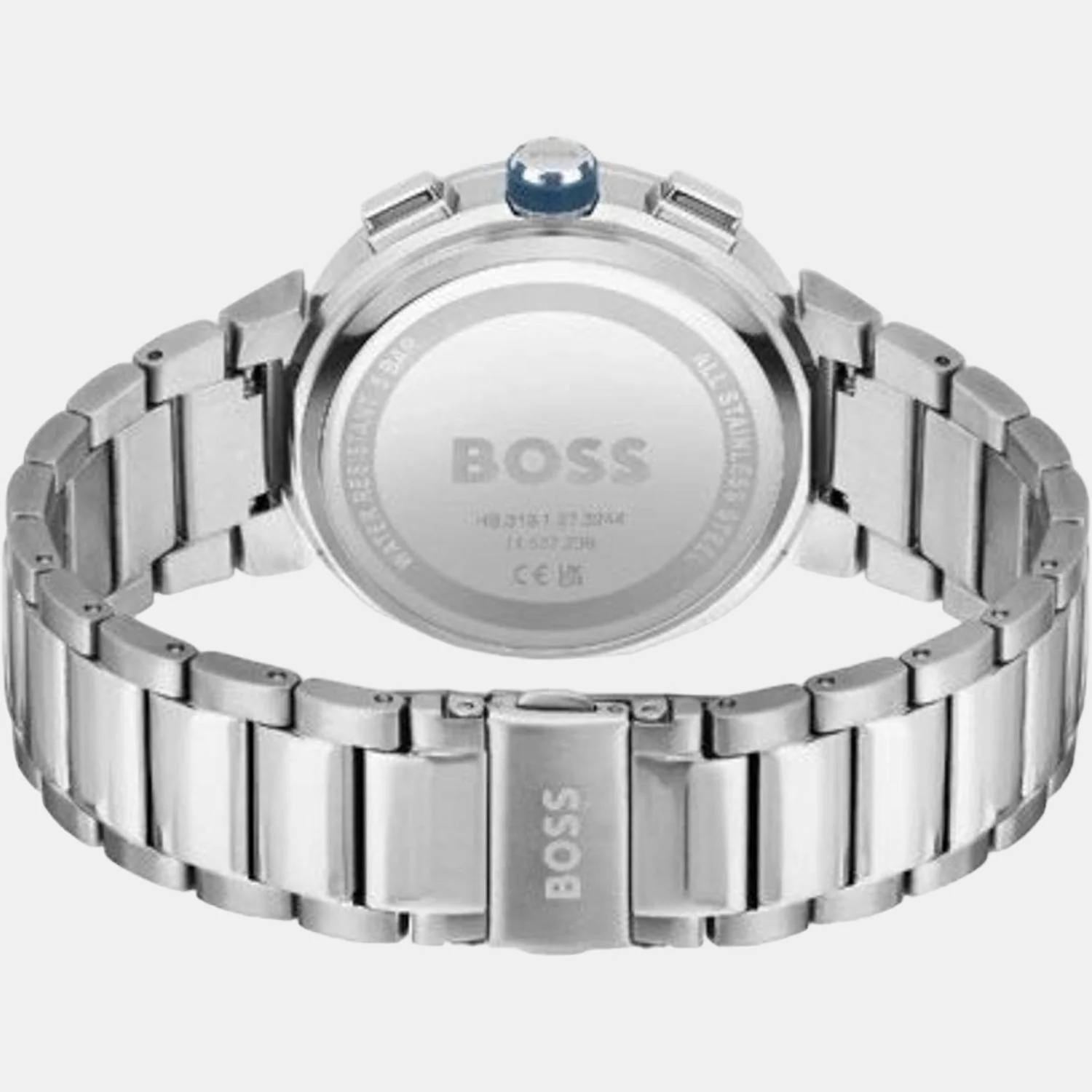 One Men Quartz Blue Dial Chronograph Stainless Steel Watch 1513999 - Image 3