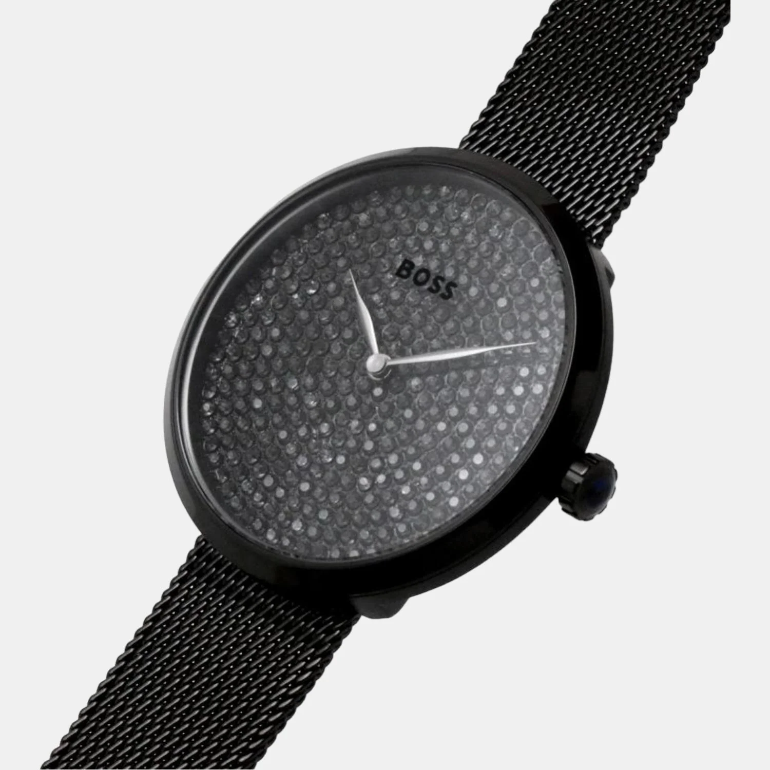 Praise Women Quartz Black Dial Analog Stainless Steel Watch 1502658 - Image 5