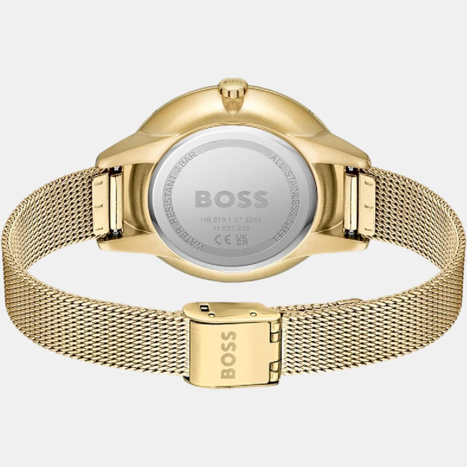 Prime Women Quartz Gold Dial Chronograph Stainless Steel Watch 1502664 - Image 3