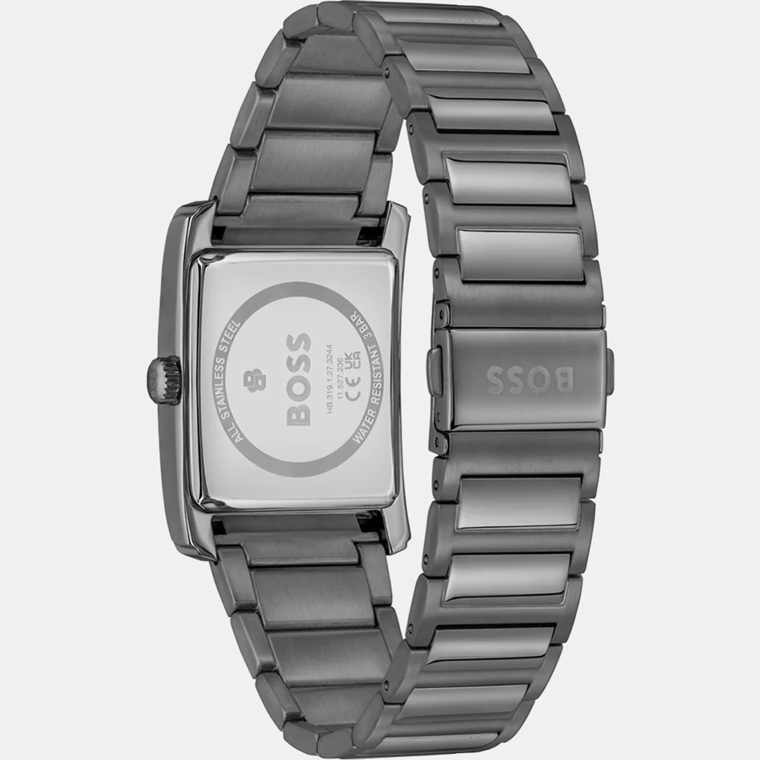 Principle Dress Men Quartz Grey Dial Multi-Function Stainless Steel Watch 1514319 - Image 3