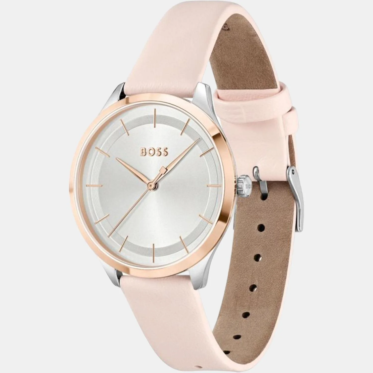 Pura Women Quartz Silver Dial Analog Leather Watch 1502643 - Image 2