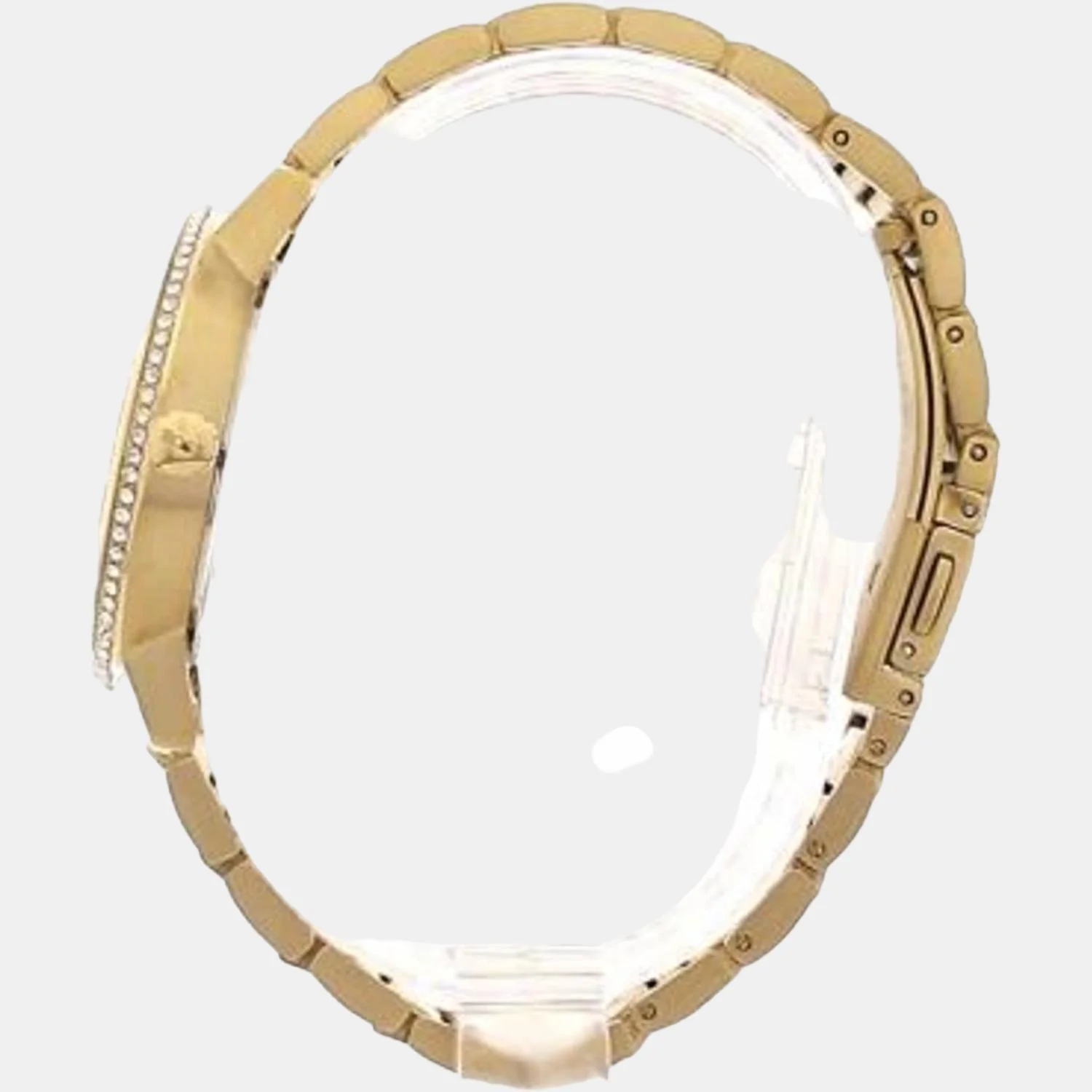 Signature Women Quartz Gold Dial Analog Stainless Steel Watch 1502541 - Image 9