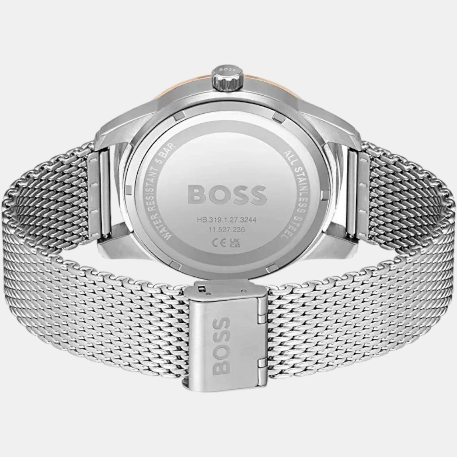 Sophio Men Quartz Black Dial Analog Stainless Steel Watch 1513961 - Image 3