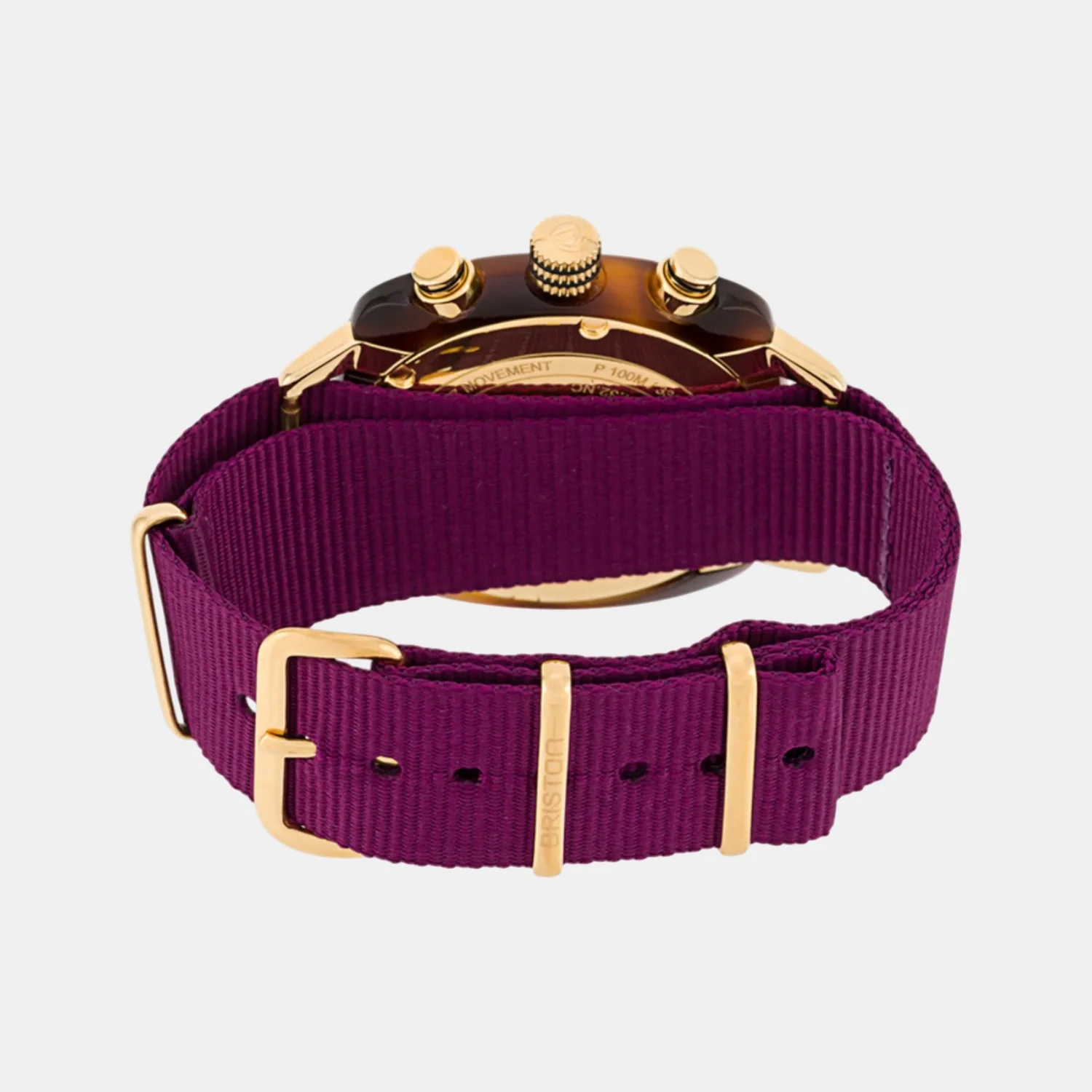 Clubmaster Classic Unisex Quartz Cardinal Dial Chronograph NATO Watch 19140.PYA.T.32.NC - Image 4