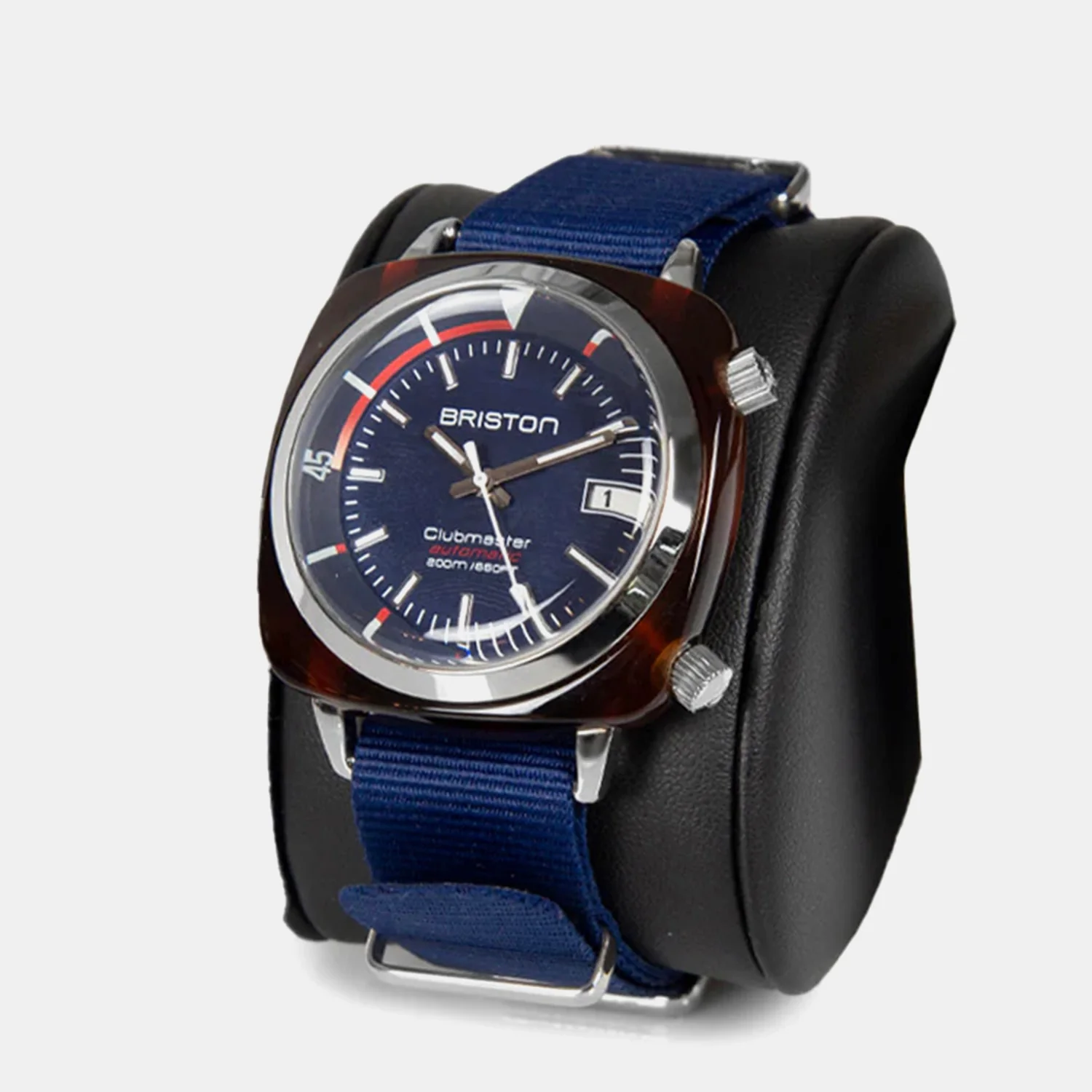 Clubmaster Diver Men Automatic Navy Blue Dial Analog NATO Watch 17642.SA.TD.15.NNB - Image 7