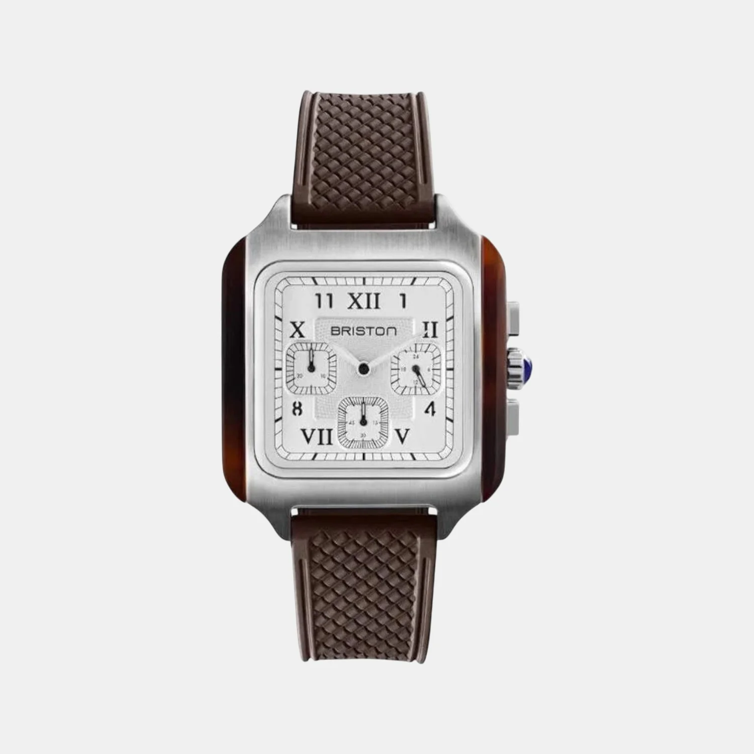 Streamliner Kennedy Men Quartz White Dial Chronograph Rubber Watch 251838.SA.T.2.FBR