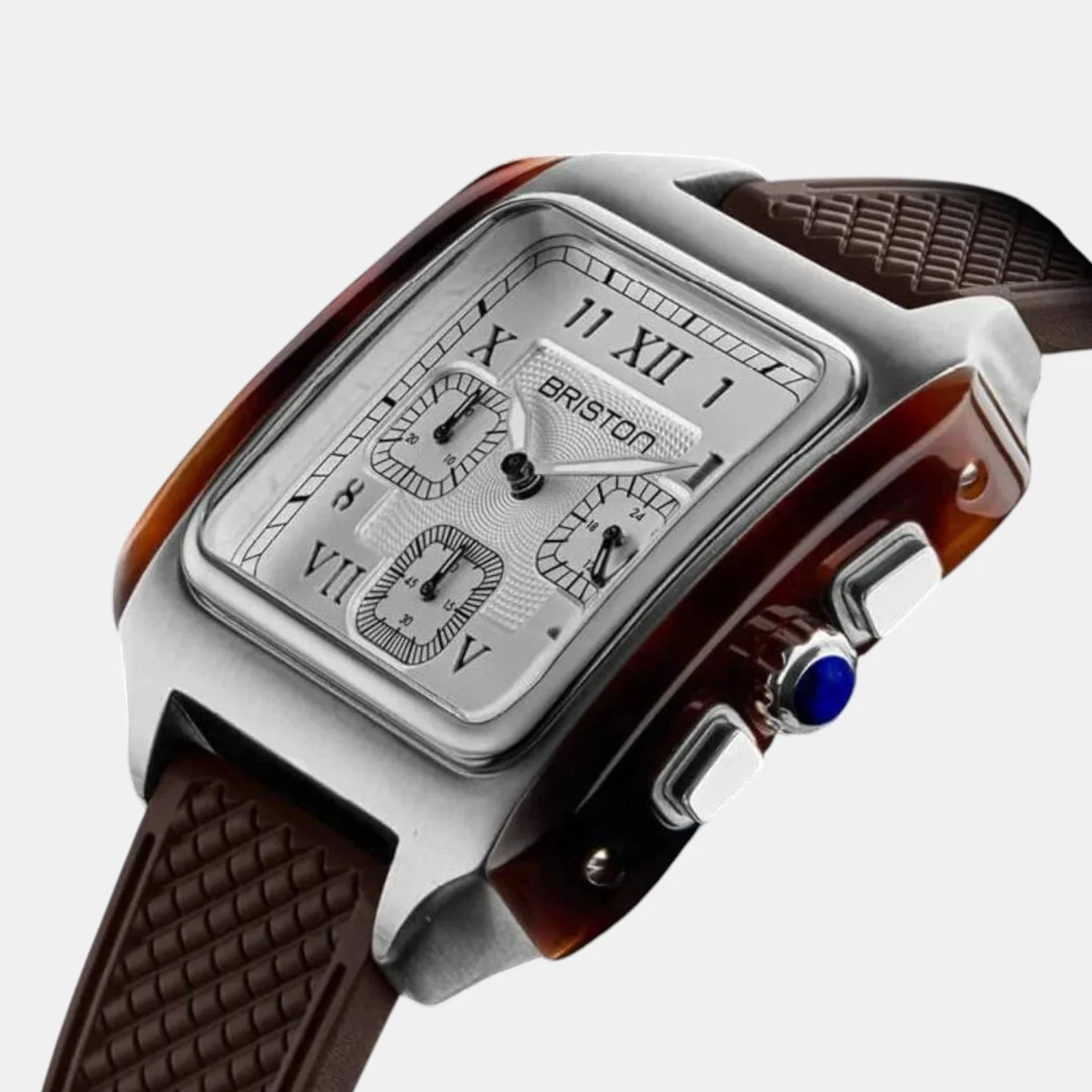 Streamliner Kennedy Men Quartz White Dial Chronograph Rubber Watch 251838.SA.T.2.FBR - Image 3