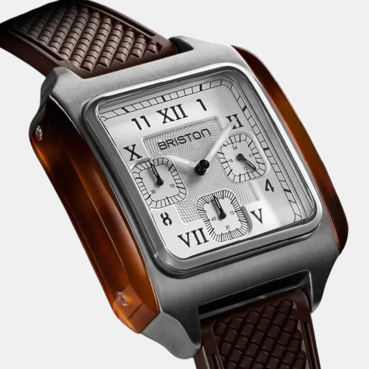 Streamliner Kennedy Men Quartz White Dial Chronograph Rubber Watch 251838.SA.T.2.FBR - Image 4