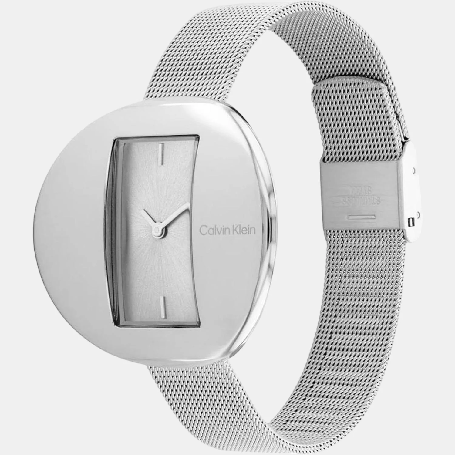 Circular Women Quartz Silver Dial Analog Stainless Steel Watch 25200016 - Image 3