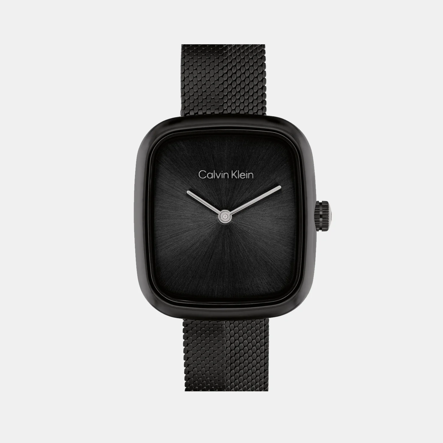 Ck Adore Women Quartz Black Dial Analog Mesh Watch 25100100 - Image 3