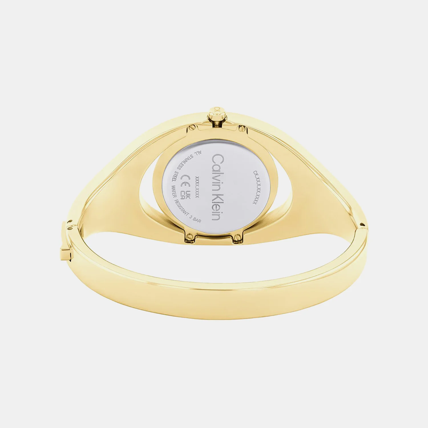 Ck Elation Women Quartz Champagne Dial Analog Stainless Steel Watch 25200391 - Image 4
