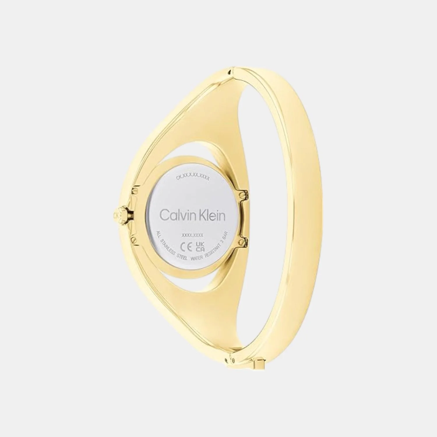 Ck Elation Women Quartz Champagne Dial Analog Stainless Steel Watch 25200422 - Image 3