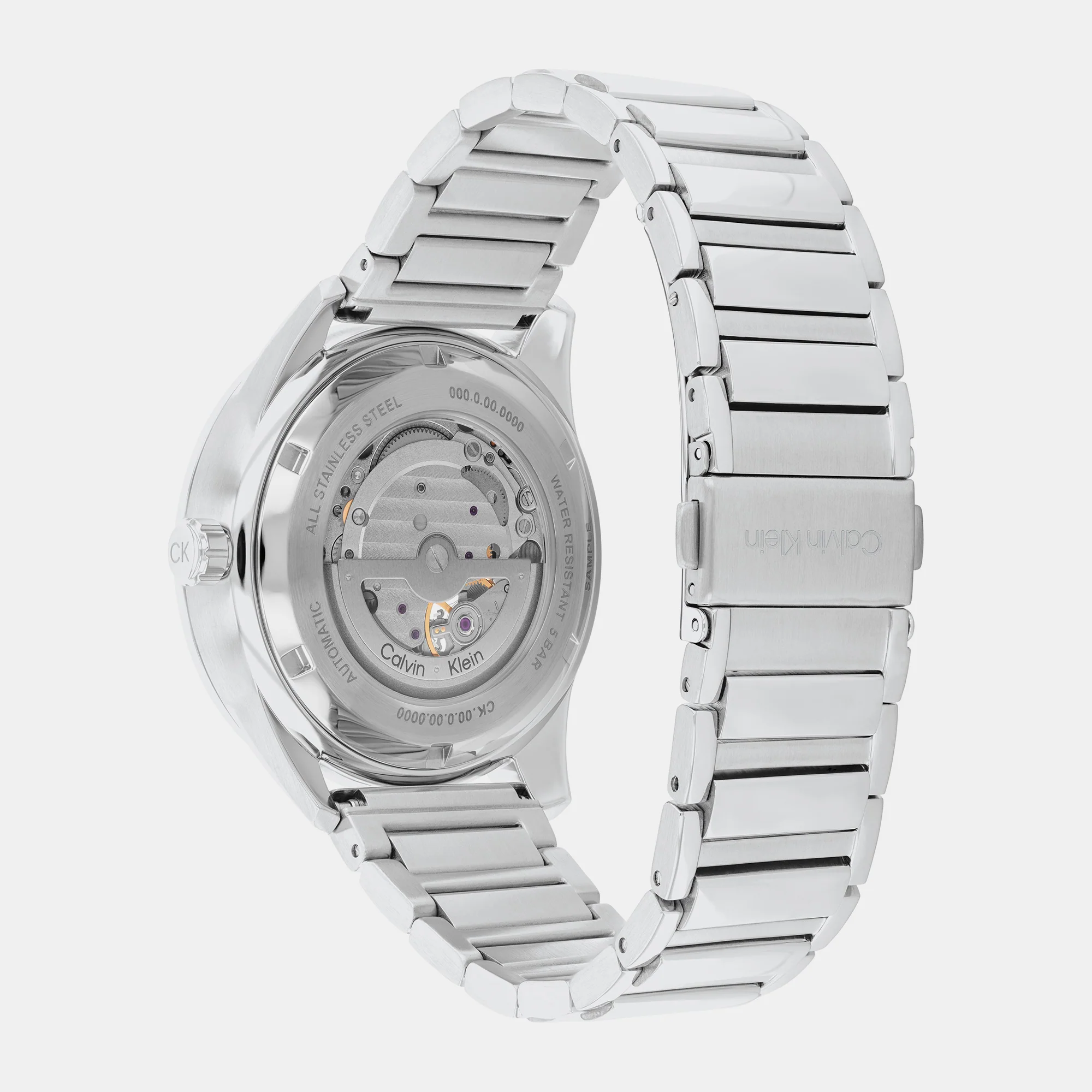 Ck Esteem Men Automatic Grey Dial Multi-Function Stainless Steel Watch 25200387 - Image 3