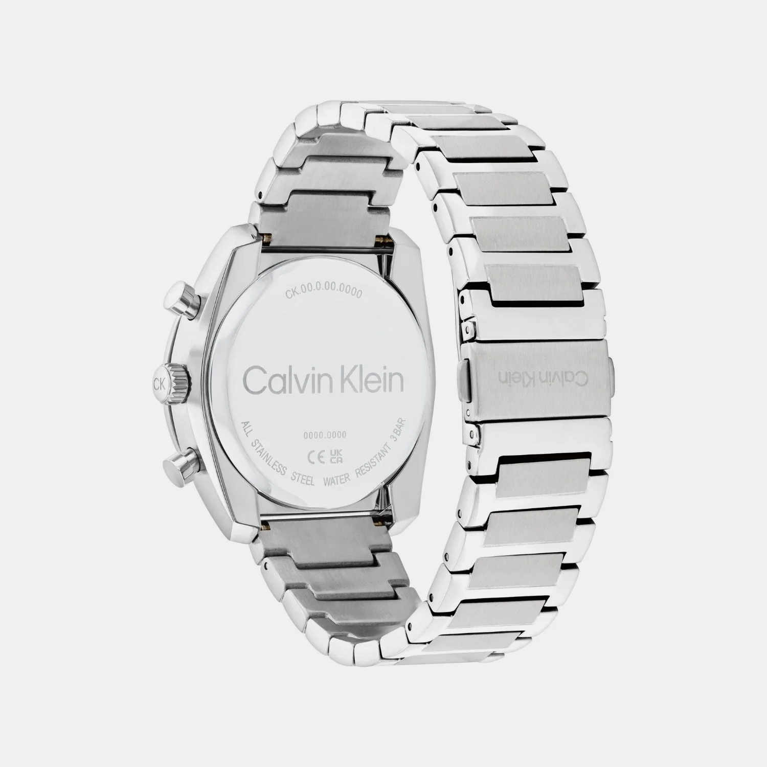 Ck Flex Men Quartz Blue Dial Multi-Function Stainless Steel Watch 25200464 - Image 3