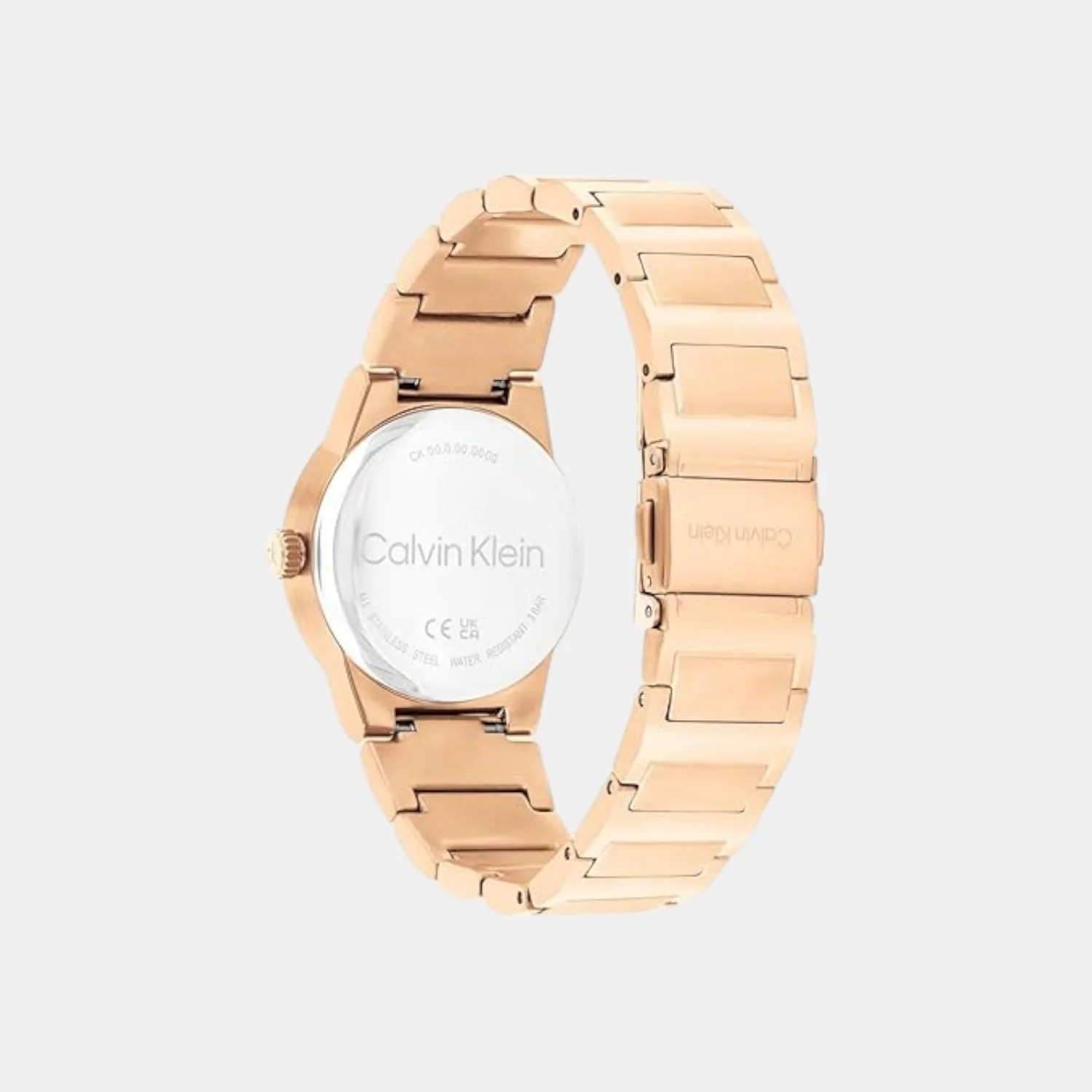 Ck Linear Elegance Women Quartz Brown Dial Analog Stainless Steel Watch 25100078 - Image 3