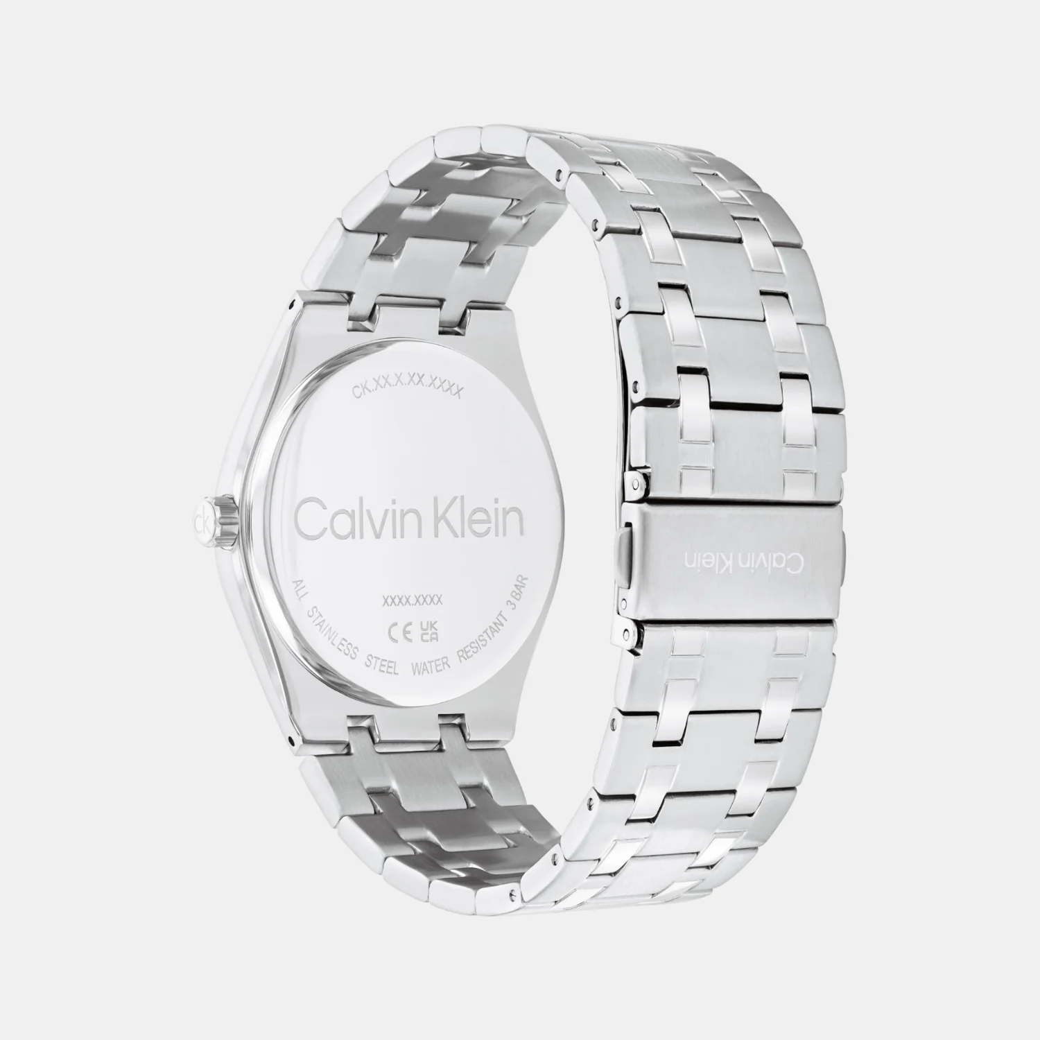 Ck Motion Men Quartz Blue Dial Multi-Function Stainless Steel Watch 25200520 - Image 3