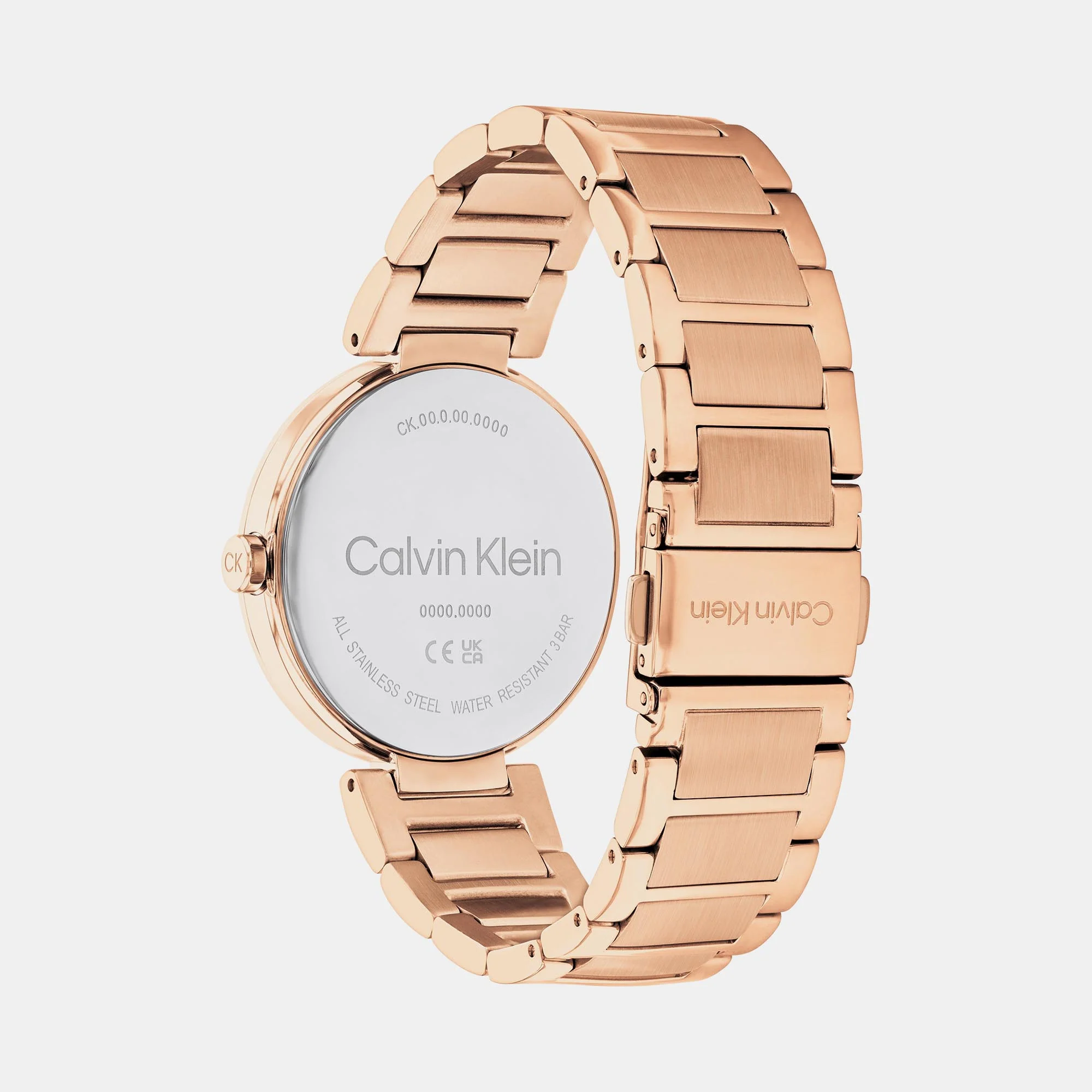 Ck Sensation Women Quartz Rose Gold Dial Analog Stainless Steel Watch 25200431 - Image 4