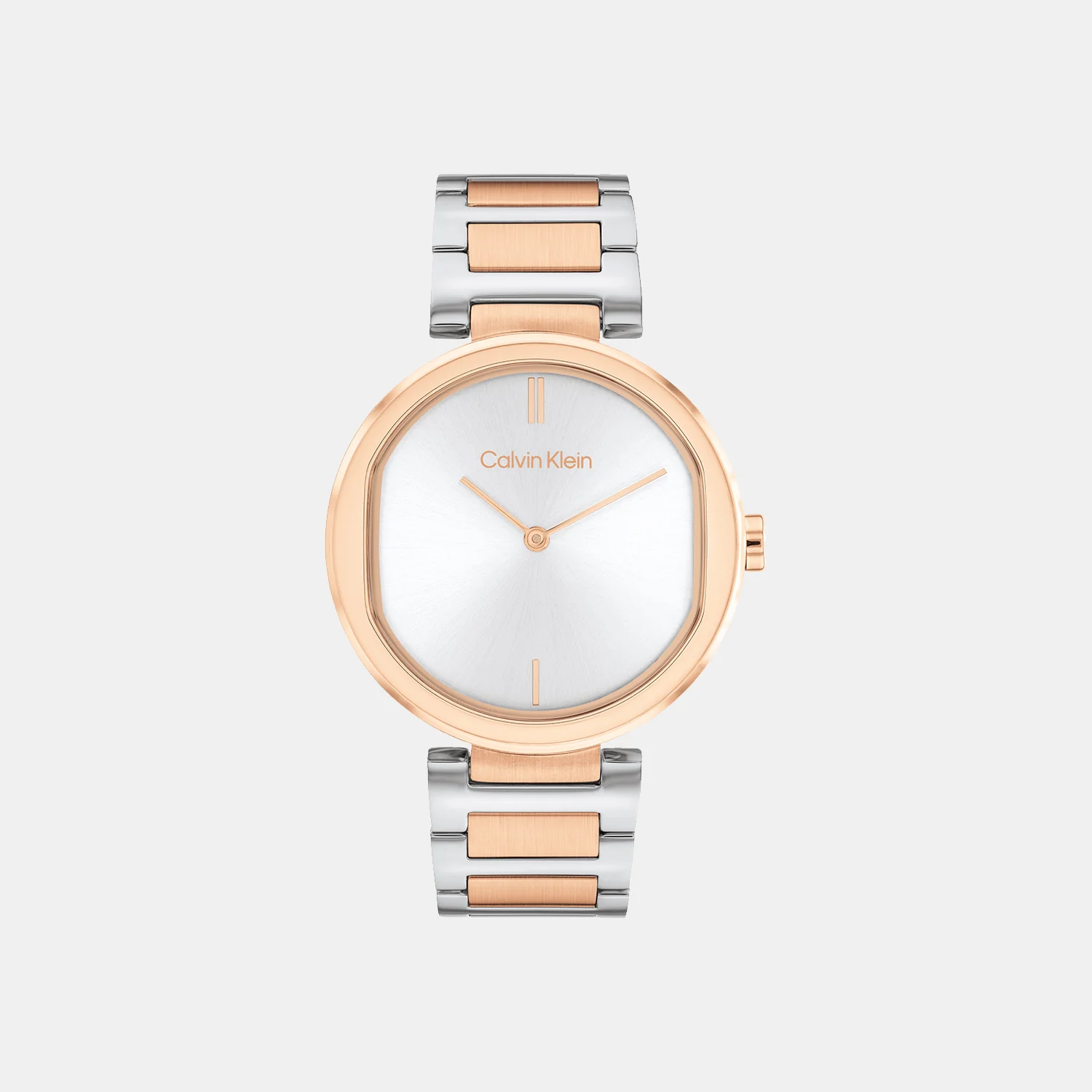 Ck Sensation Women Quartz Silver Dial Analog Stainless Steel Watch 25200251 - Image 2