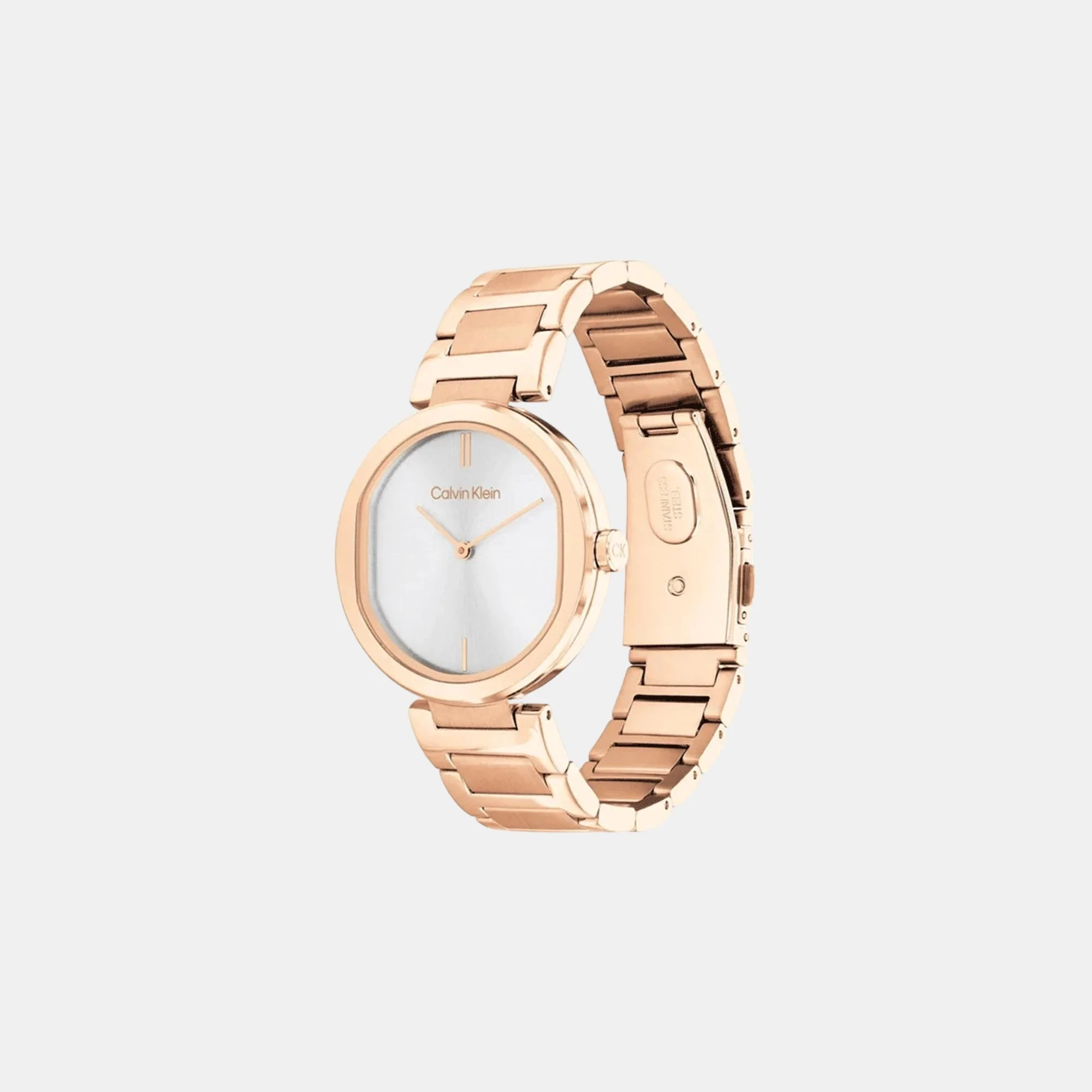 Ck Sensation Women Quartz Dual Tone Dial Analog Stainless Steel Watch 25200253 - Image 3