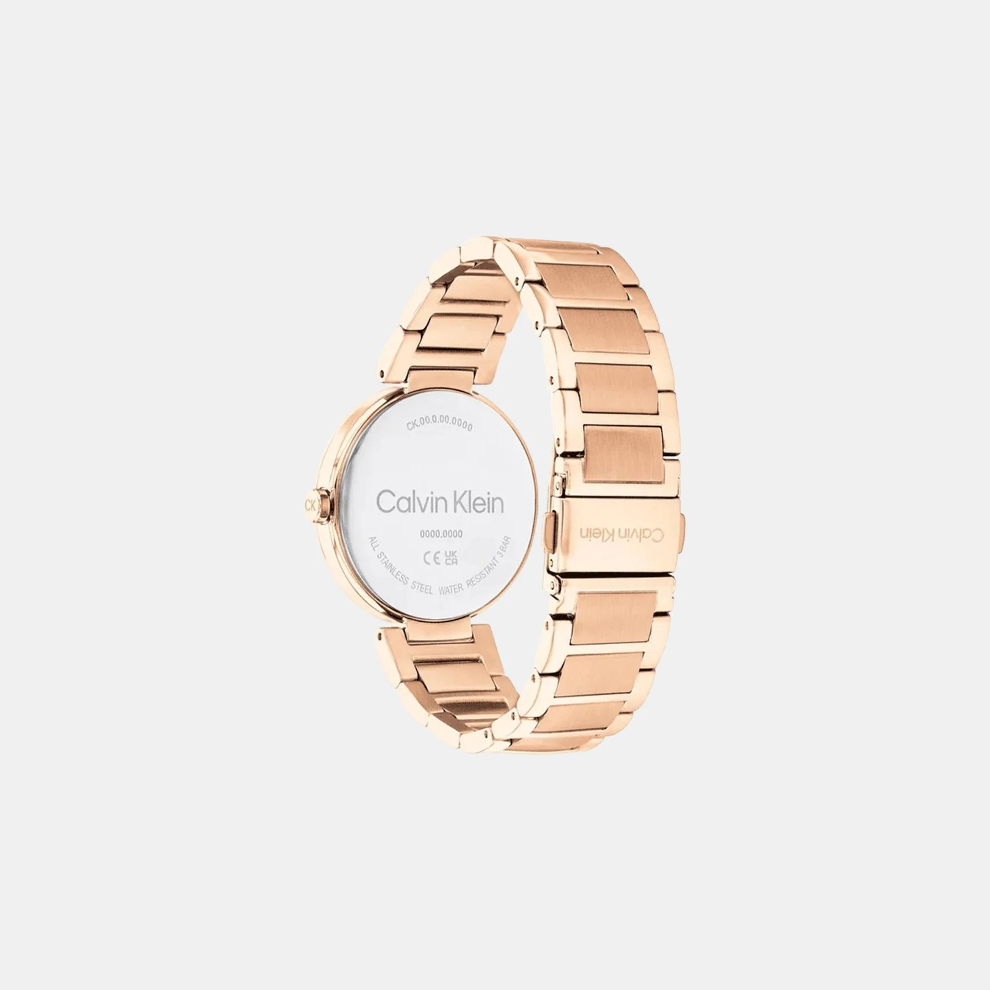 Ck Sensation Women Quartz Dual Tone Dial Analog Stainless Steel Watch 25200253 - Image 4