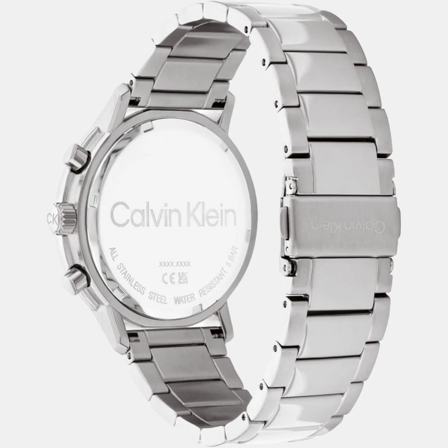 Gauge Men Quartz Blue Dial Chronograph Stainless Steel Watch 25200063 - Image 2