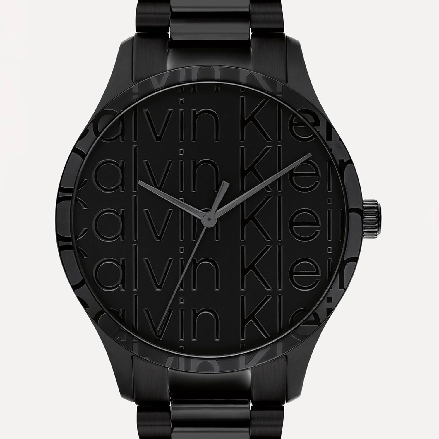 Iconic Unisex Quartz Black Dial Analog Stainless Steel Watch 25200344 - Image 5