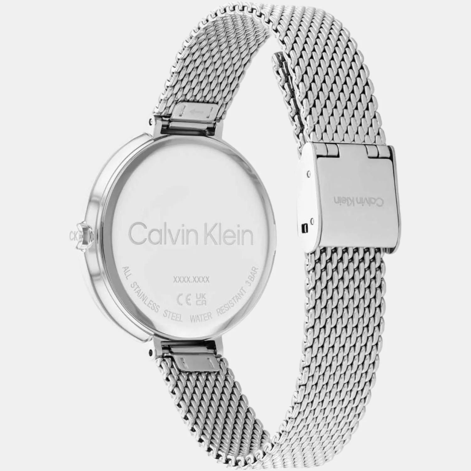 Minimalistic T Bar Women Quartz White Dial Analog Stainless Steel Watch 25200079 - Image 2
