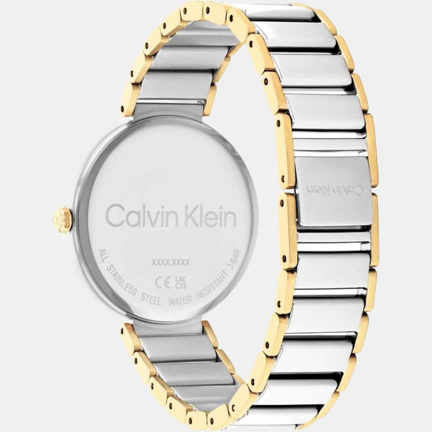 Minimalistic T Bar Women Quartz White Dial Analog Stainless Steel Watch 25200134 - Image 2