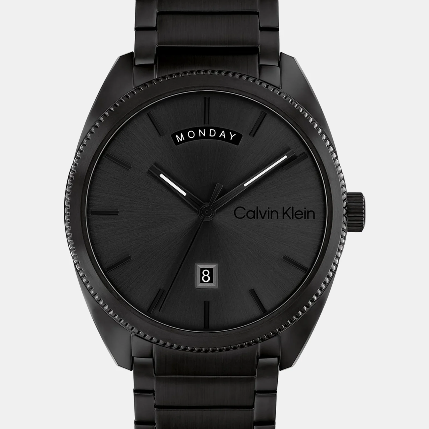Progress Men Quartz Black Dial Analog Stainless Steel Watch 25200448 - Image 4