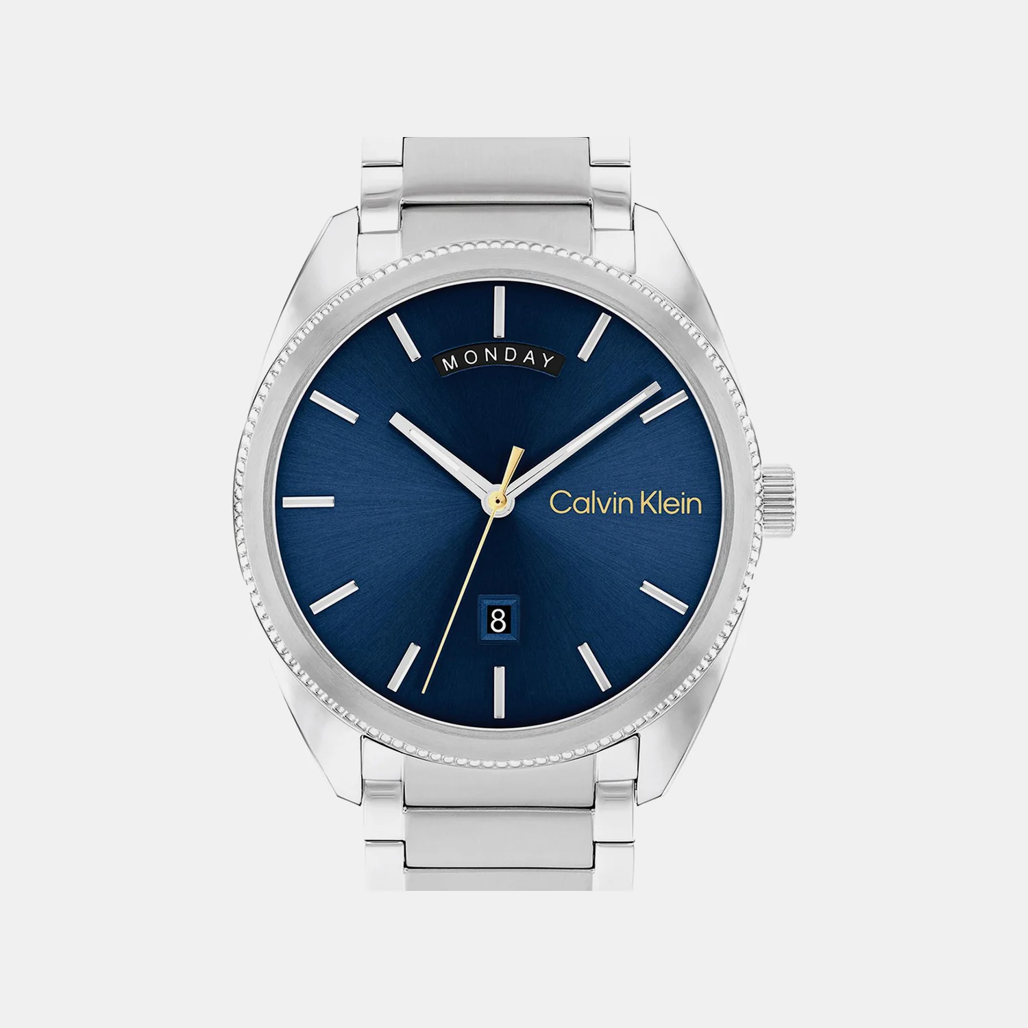 Progress Men Quartz Blue Dial Analog Stainless Steel Watch 25200446 - Image 4