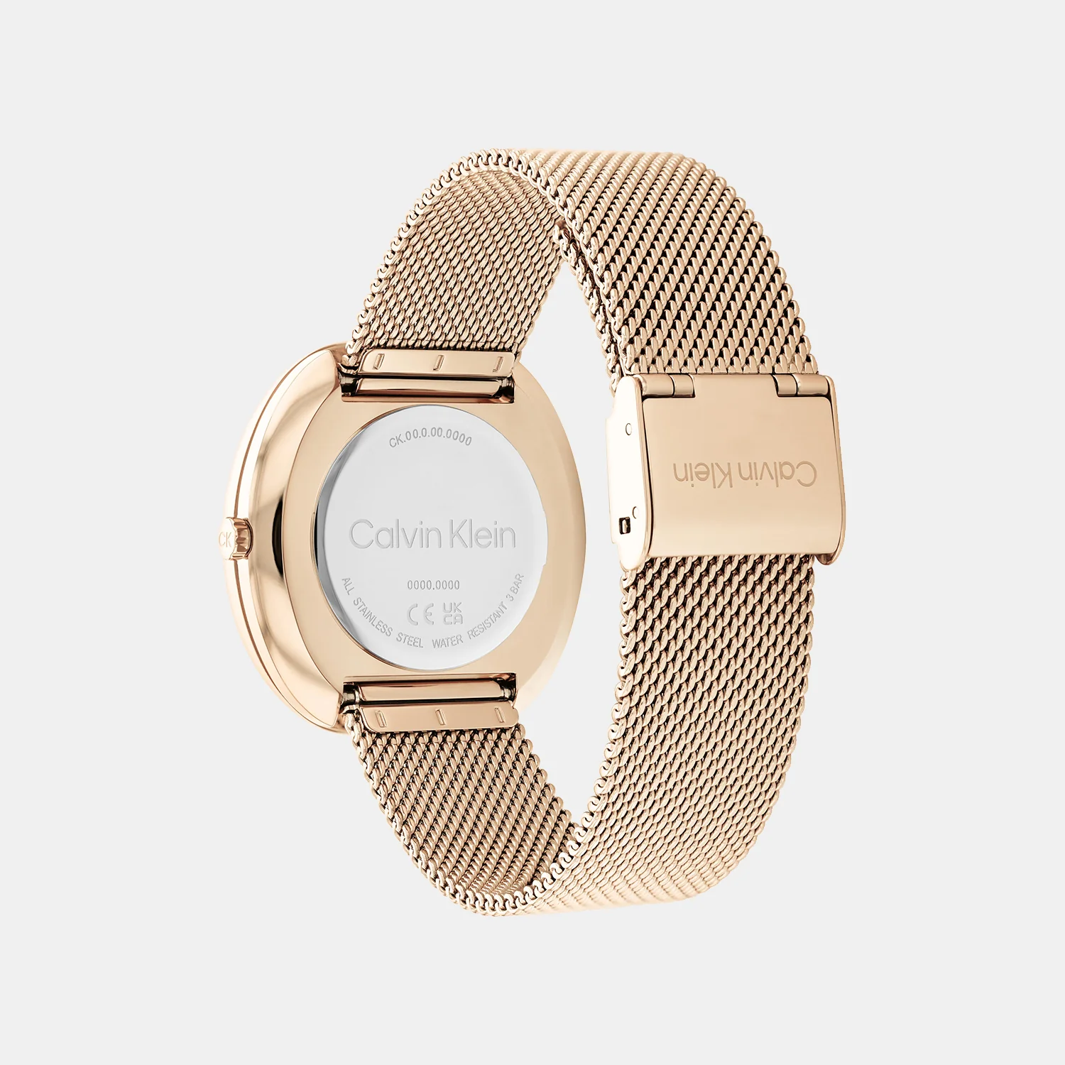 Sculpt Women Quartz Gold Dial Analog Mesh Watch 25200247 - Image 3