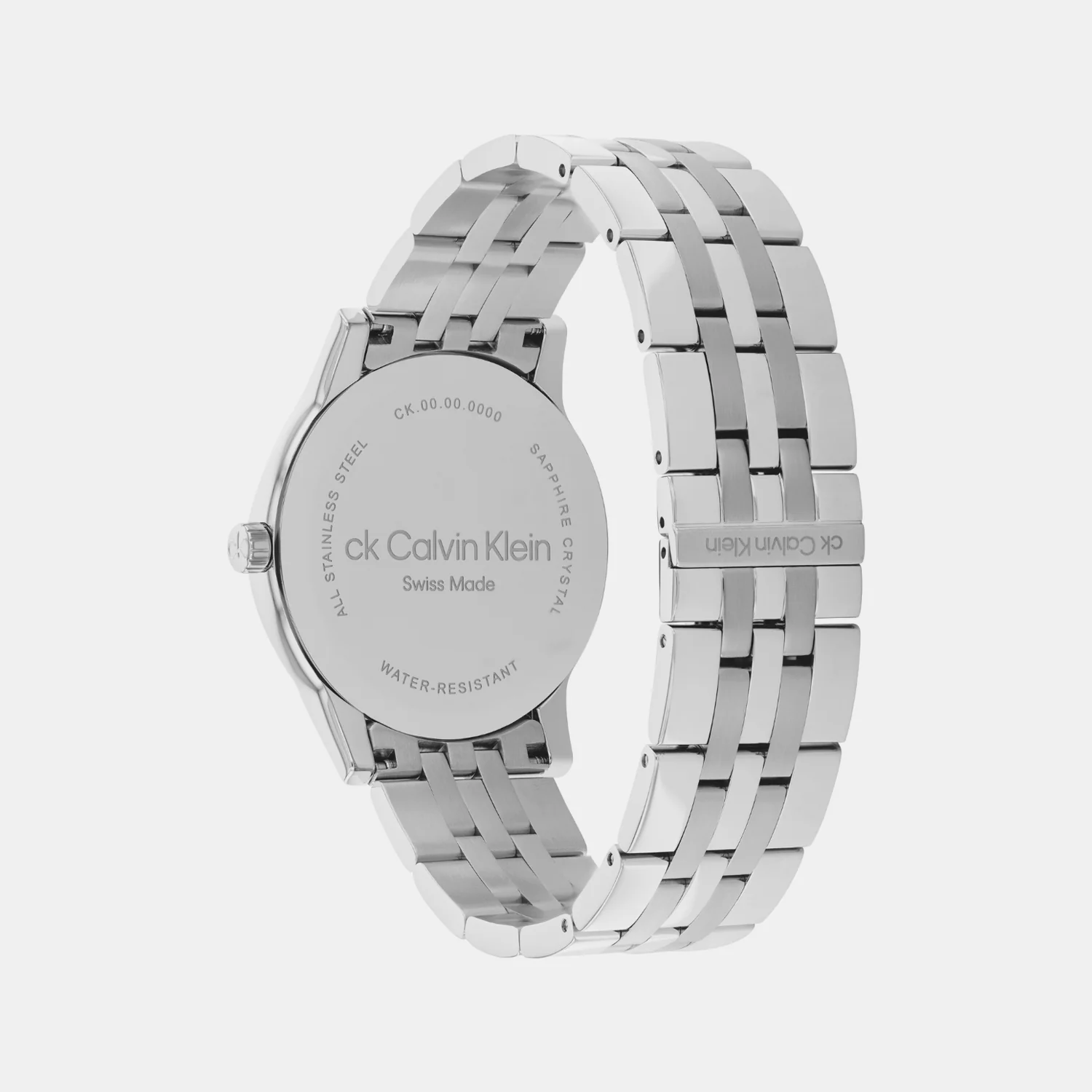 Swiss Dressed Unisex Quartz Silver Dial Analog Stainless Steel Watch 25000009 - Image 3