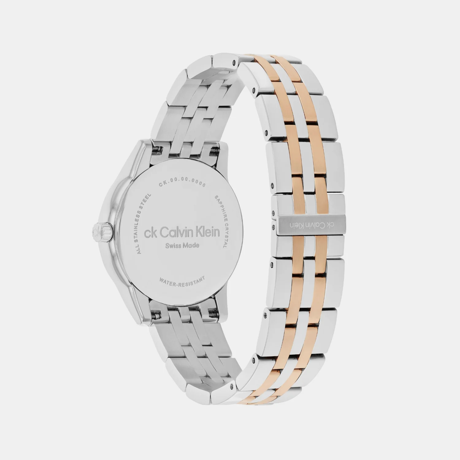 Swiss Dressed Women Quartz Grey Dial Analog Stainless Steel Watch 25000020 - Image 3