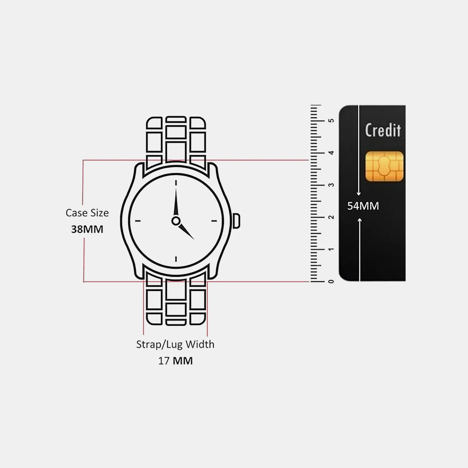 Timeless Women Quartz Black Dial Analog Stainless Steel Watch 25100003 - Image 5