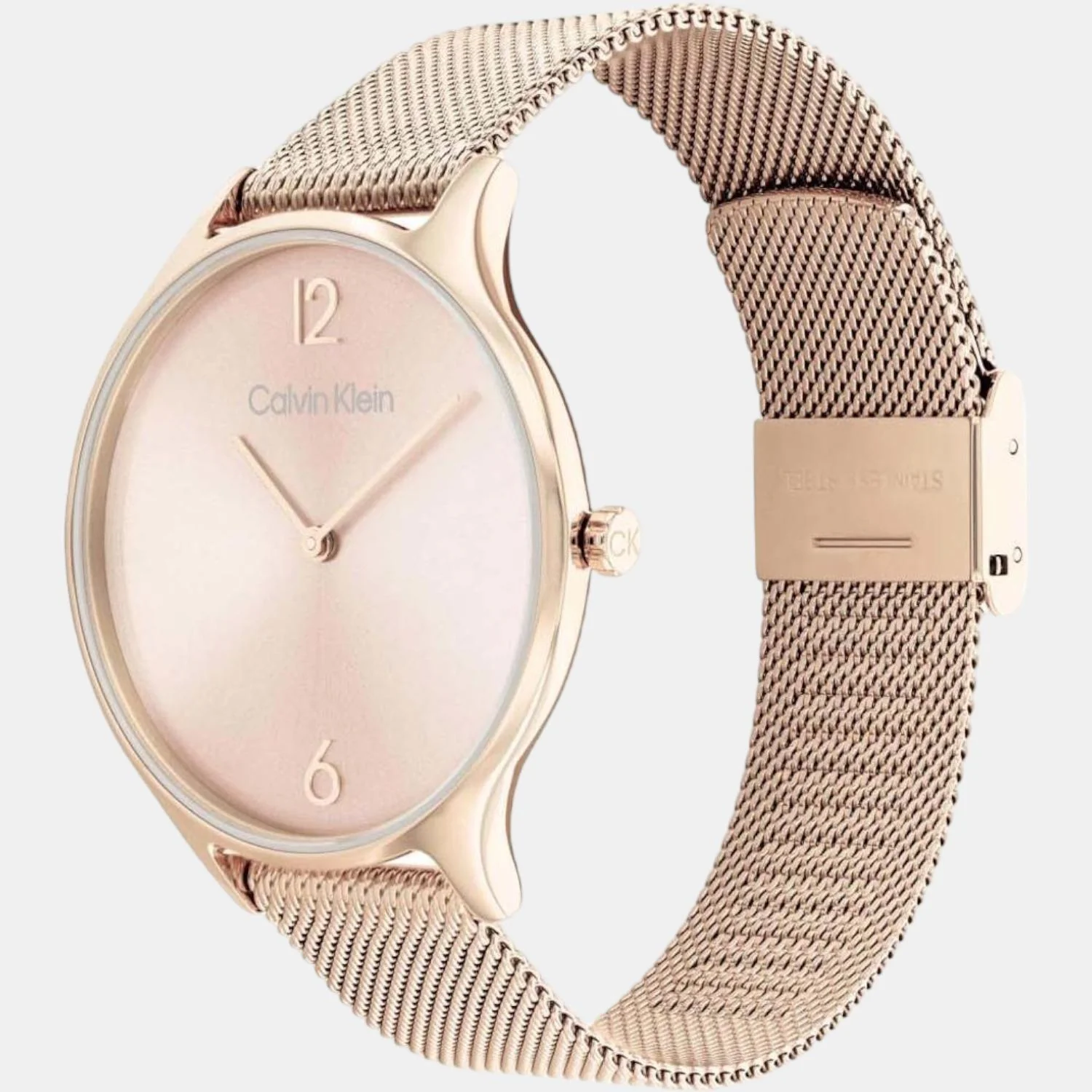 Timeless Women Quartz Gold Dial Analog Stainless Steel Watch 25200002 - Image 3