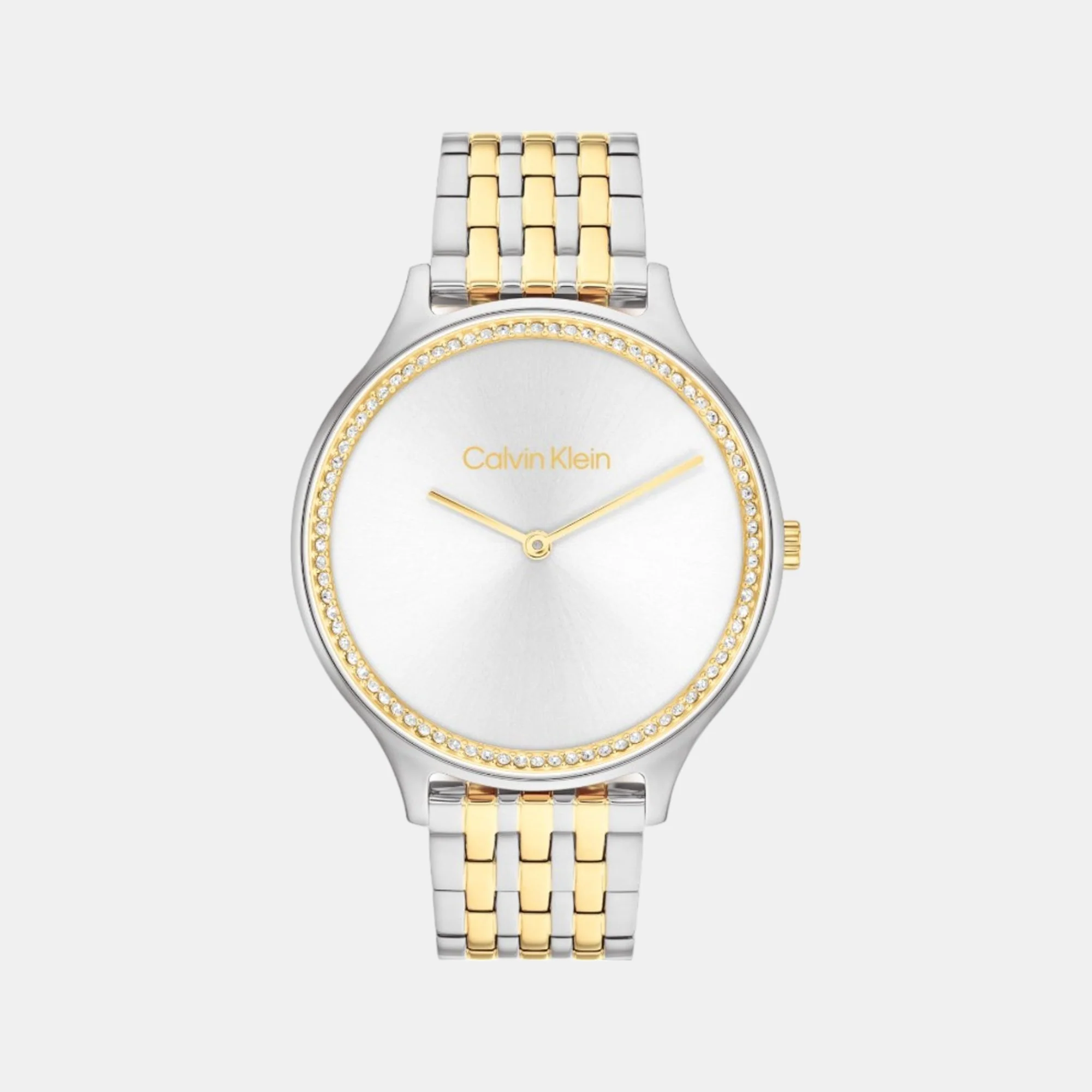 Timeless Women Quartz Silver Dial Analog Stainless Steel Watch 25100002