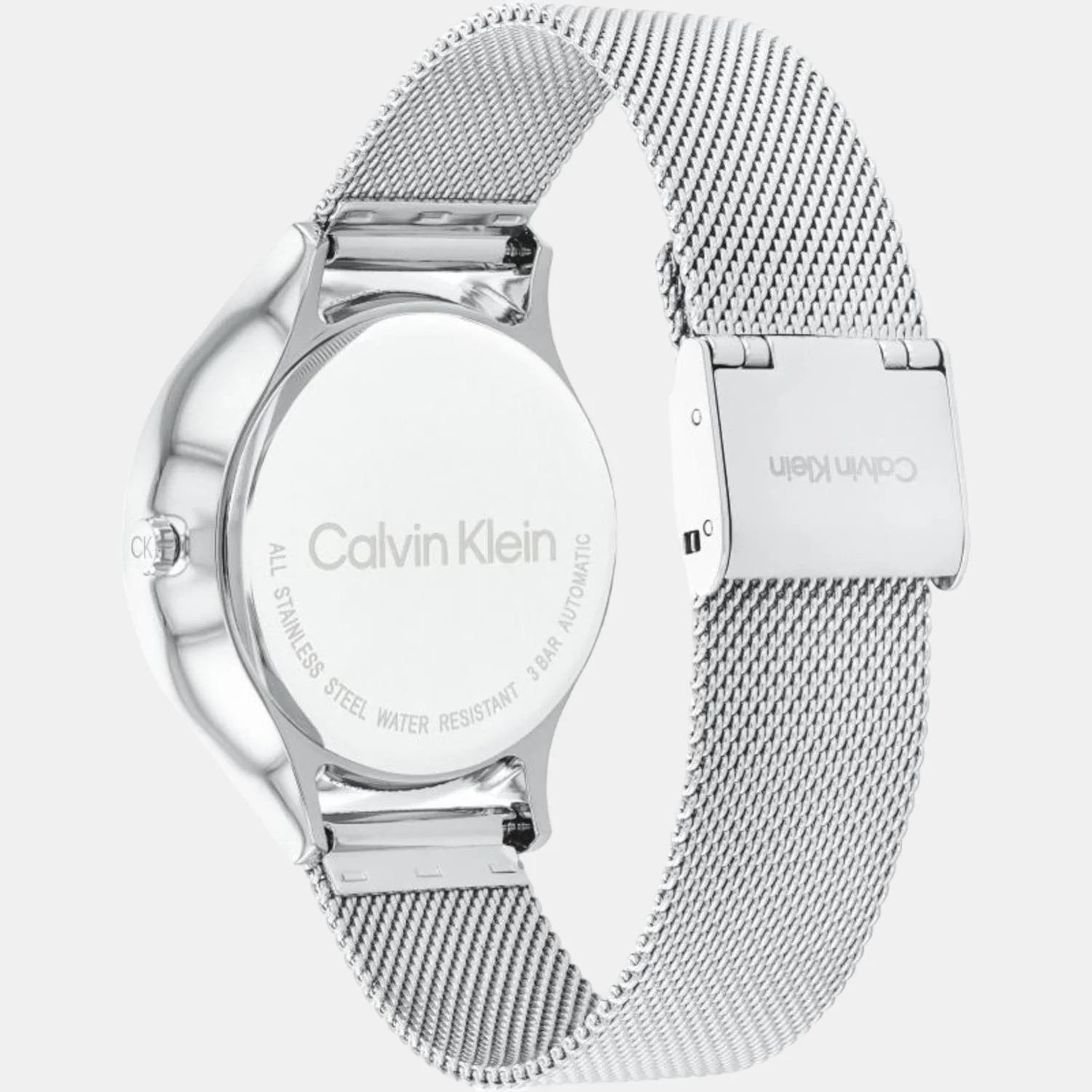 Timeless Women Quartz Silver Dial Chronograph Stainless Steel Watch 25200121 - Image 3