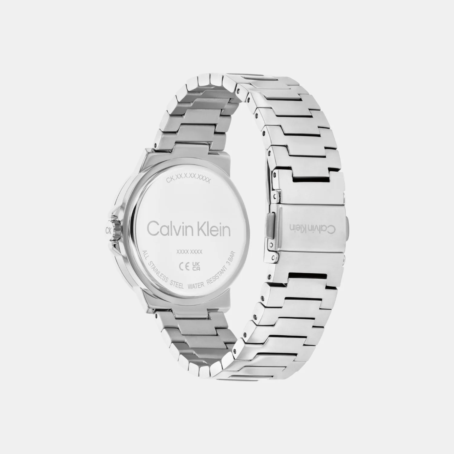Women Quartz Grey Dial Analog Stainless Steel Watch 25100022 - Image 4