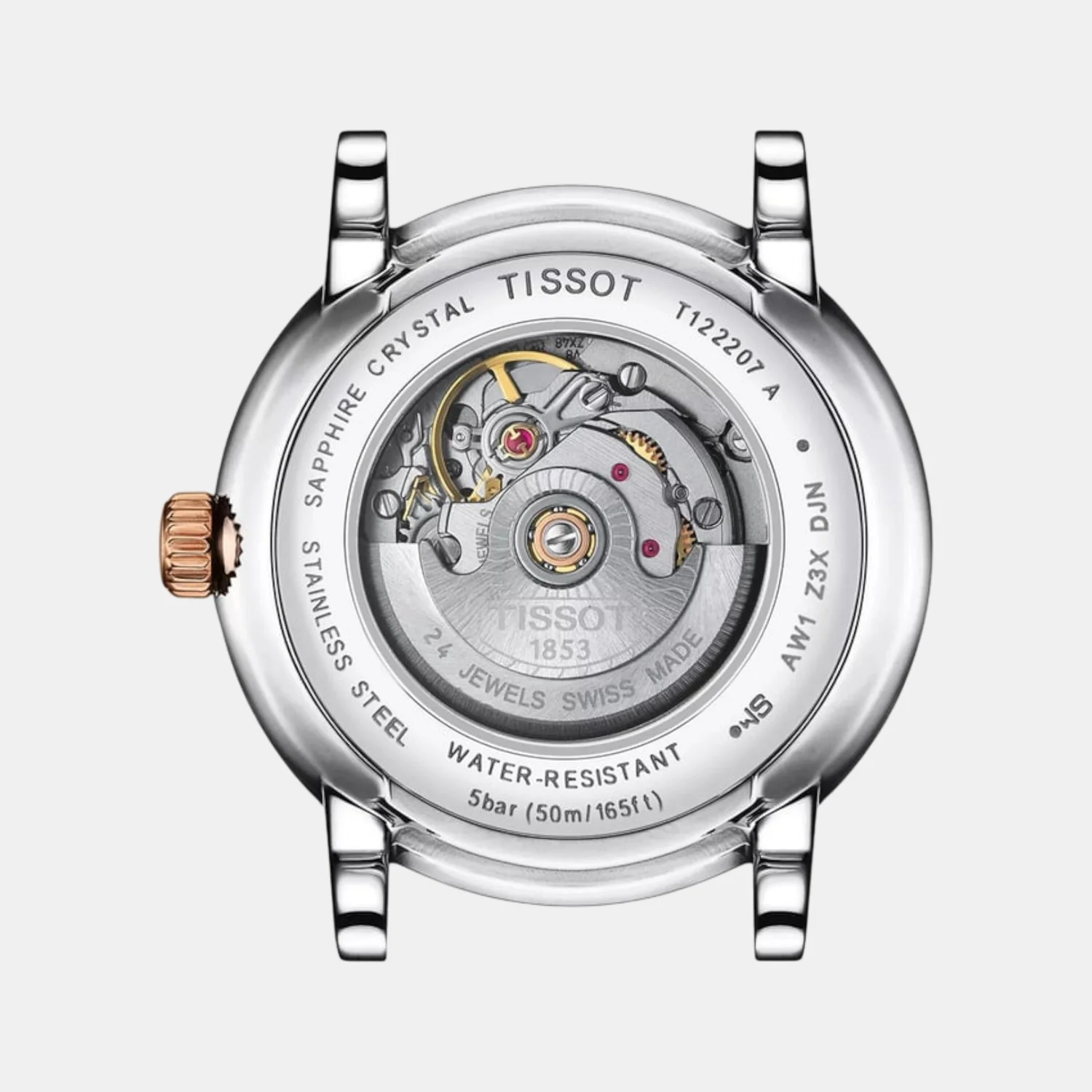 Carson Premium Women Automatic Silver Dial Analog Stainless Steel Watch T1222072203300 - Image 4