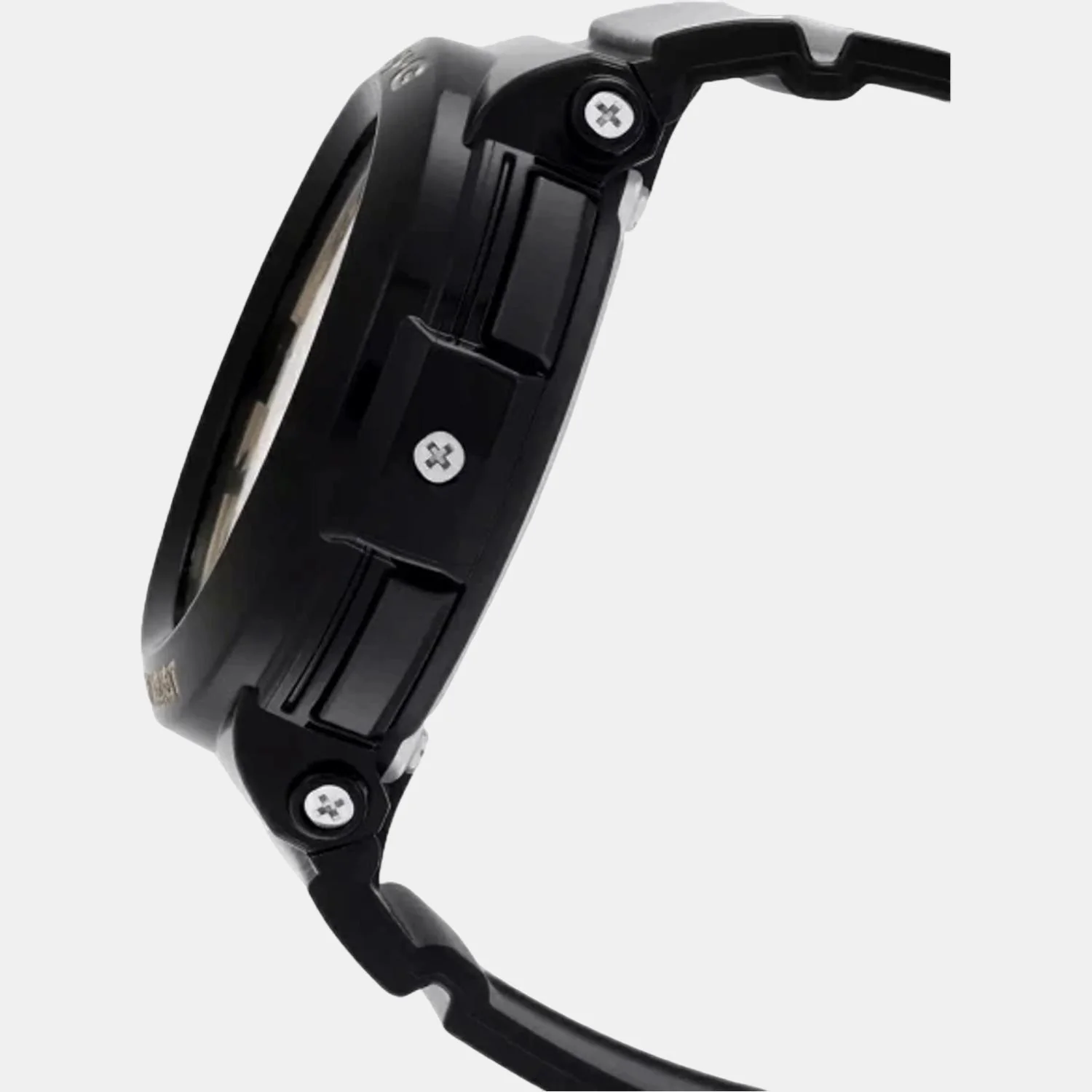 Baby-G Women Quartz Black Dial Analog-Digital Leather Watch B143 - Image 2