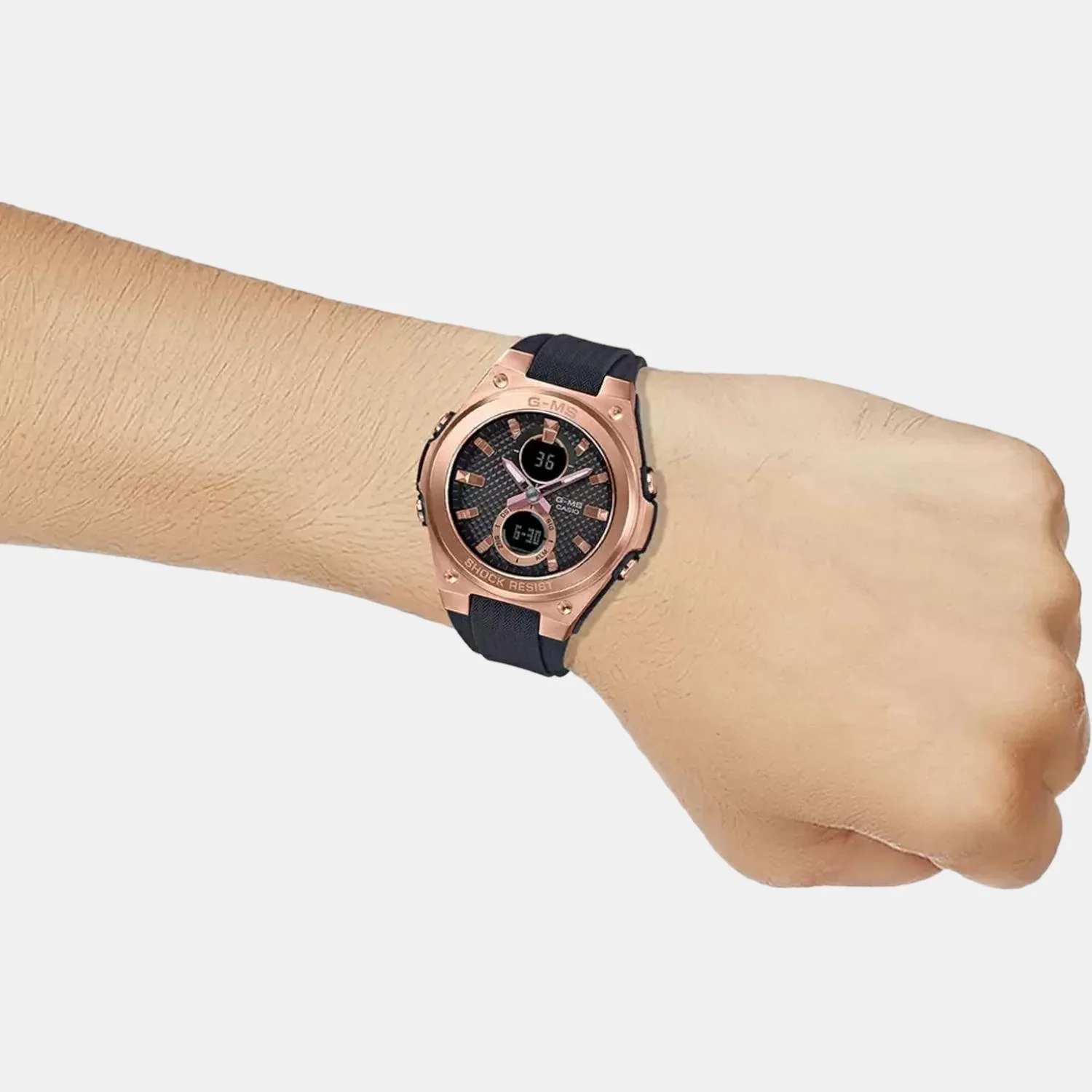 Baby-G Women Quartz Black Dial Analog-Digital Resin Watch B213 - Image 6
