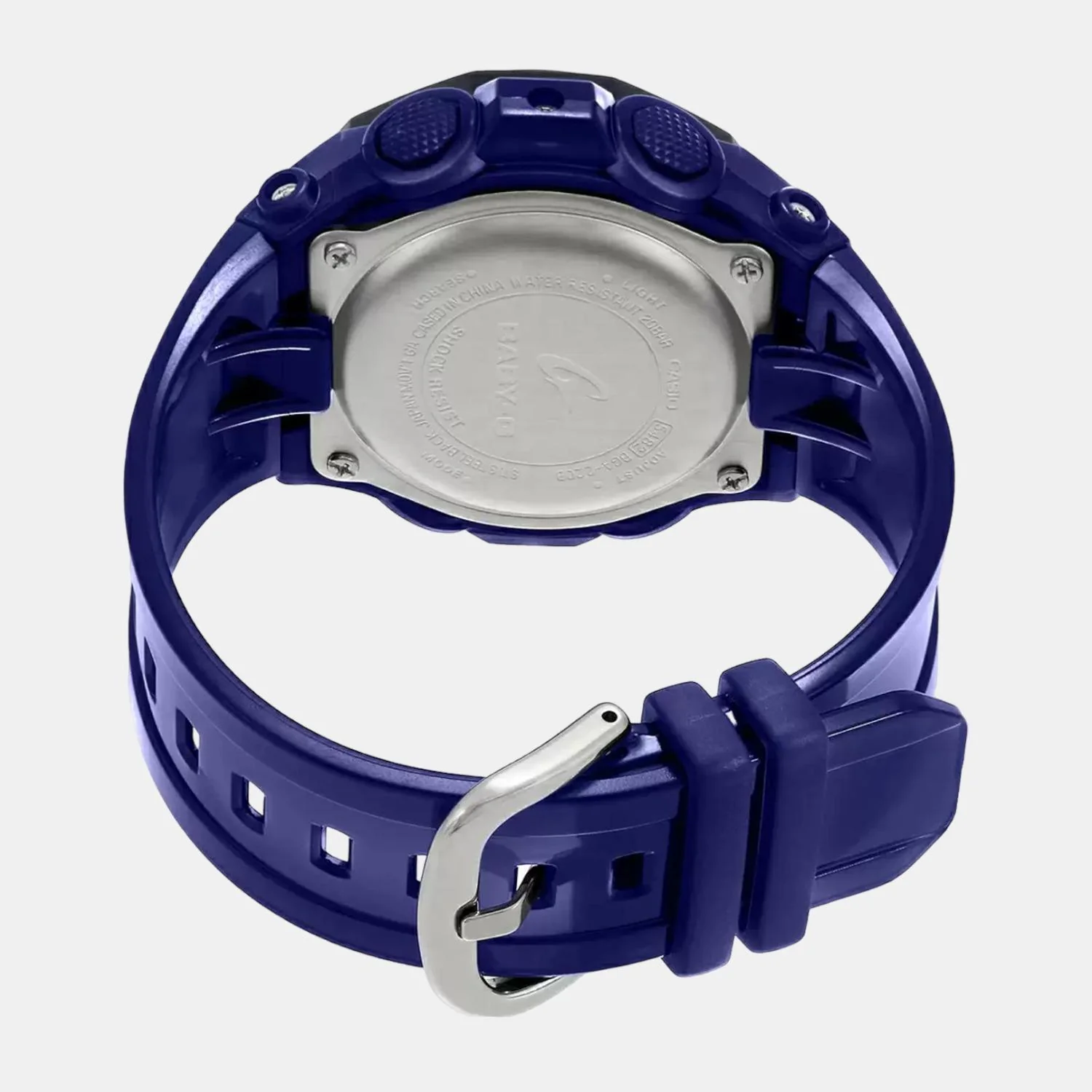 Baby-G Women Quartz Blue Dial Analog-Digital Resin Watch BX061 - Image 5