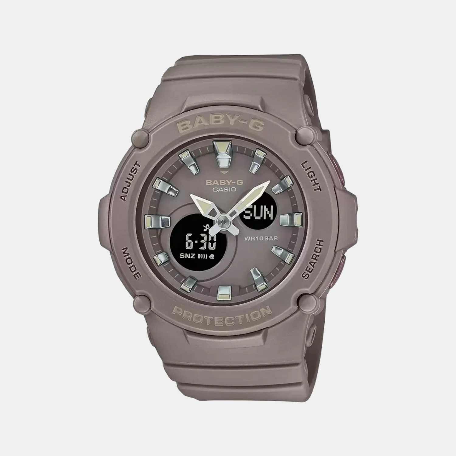 Baby-G Women Quartz Brown Dial Analog-Digital Resin Watch BX195